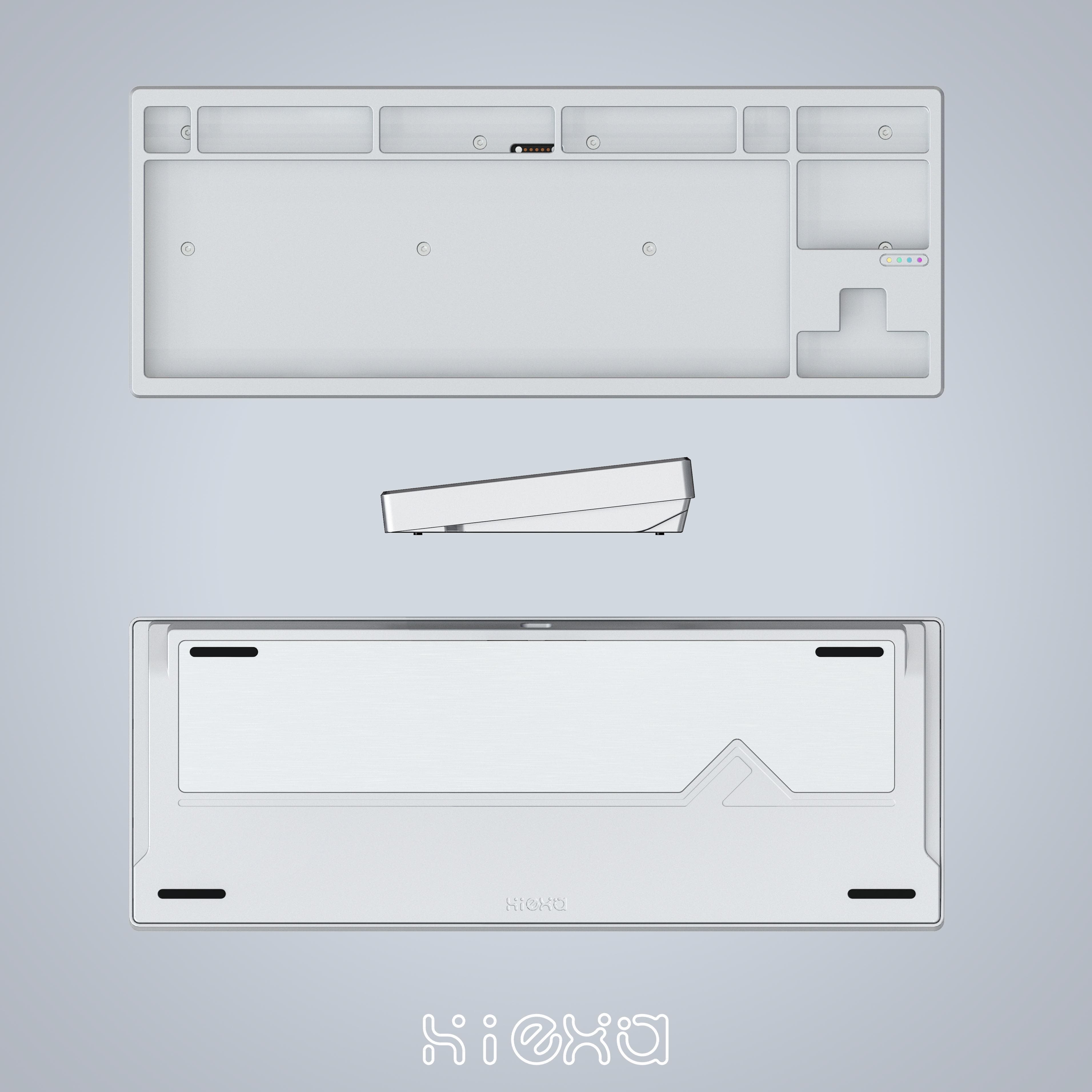 Hiexa V80&VPad----Ball Catch Magnetic Connector Tri-mode Custom Keyboard image 9