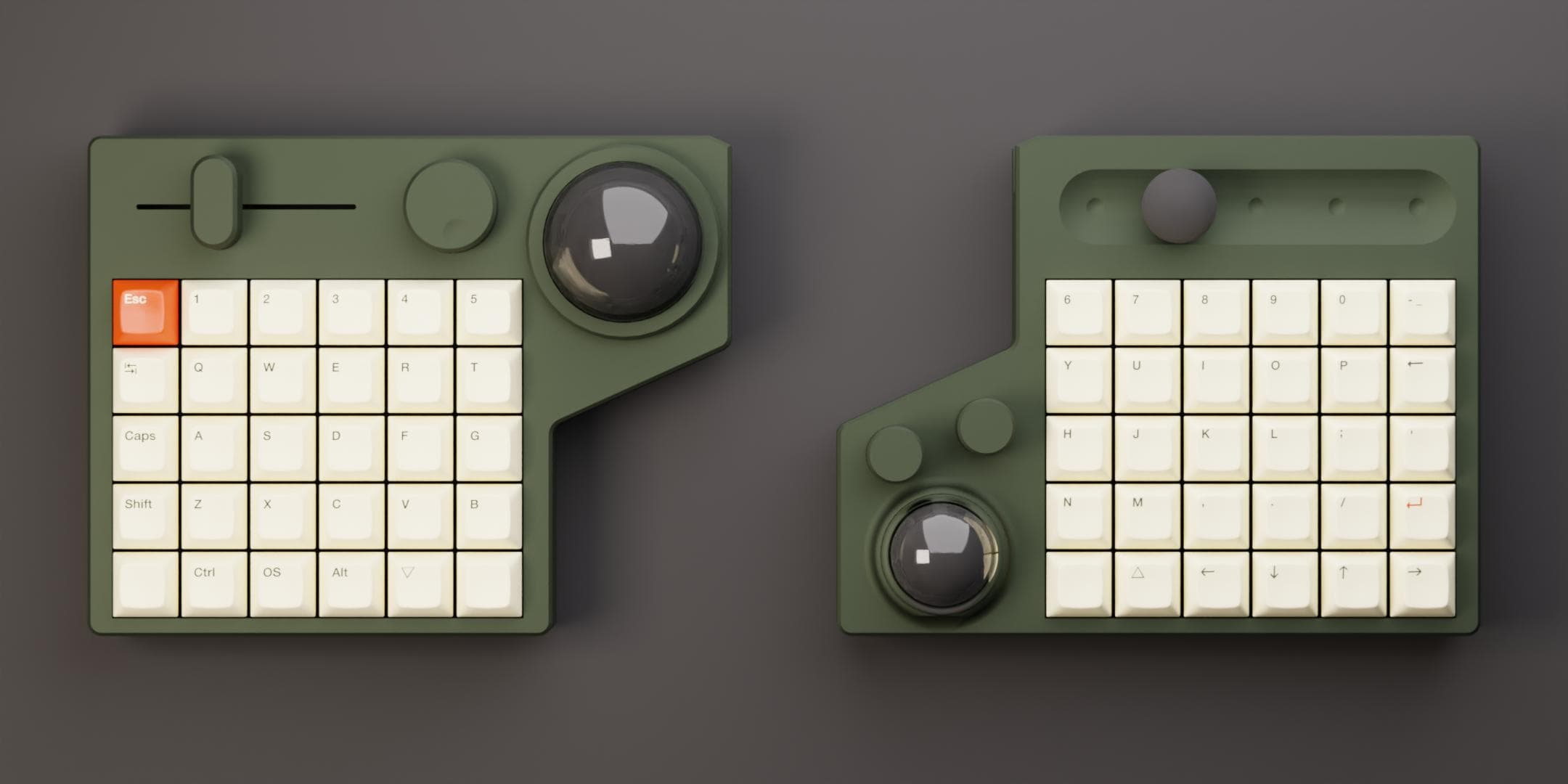 OPERATOR | A split ortho mechanical keyboard for Photo retouching image 10
