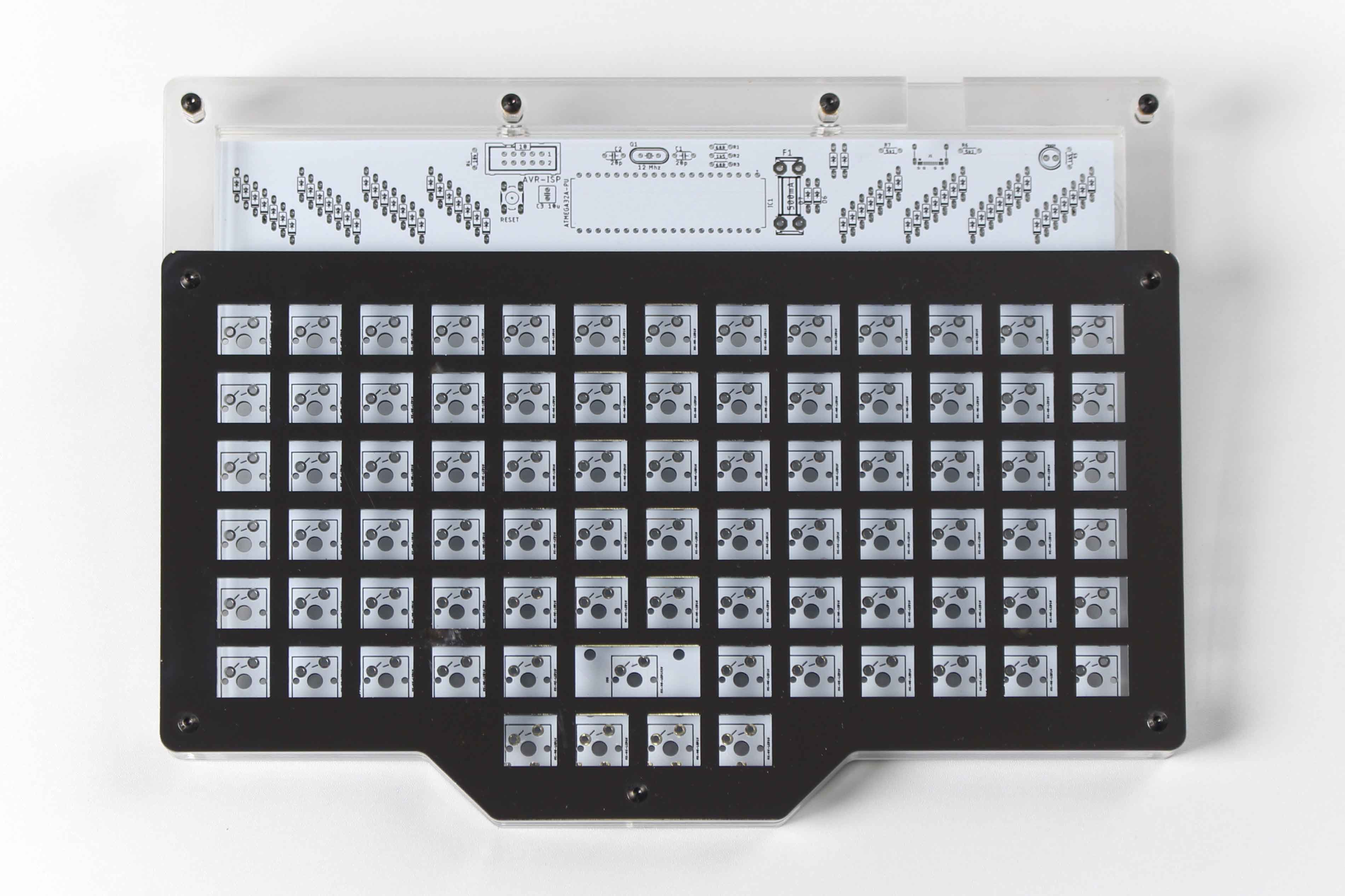 BTY-80 - A Through-hole Orthogonal TKL Keyboard with a Thumb Cluster image 4