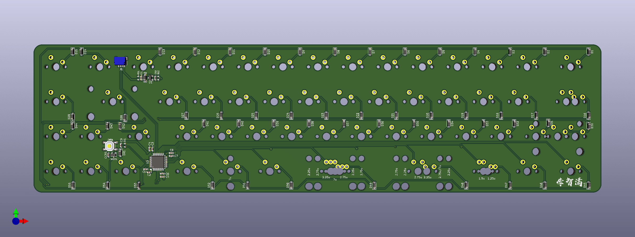 DropTop55 (DT55) - 55% keyboard - Added renders (New IC Form for options!) image 7