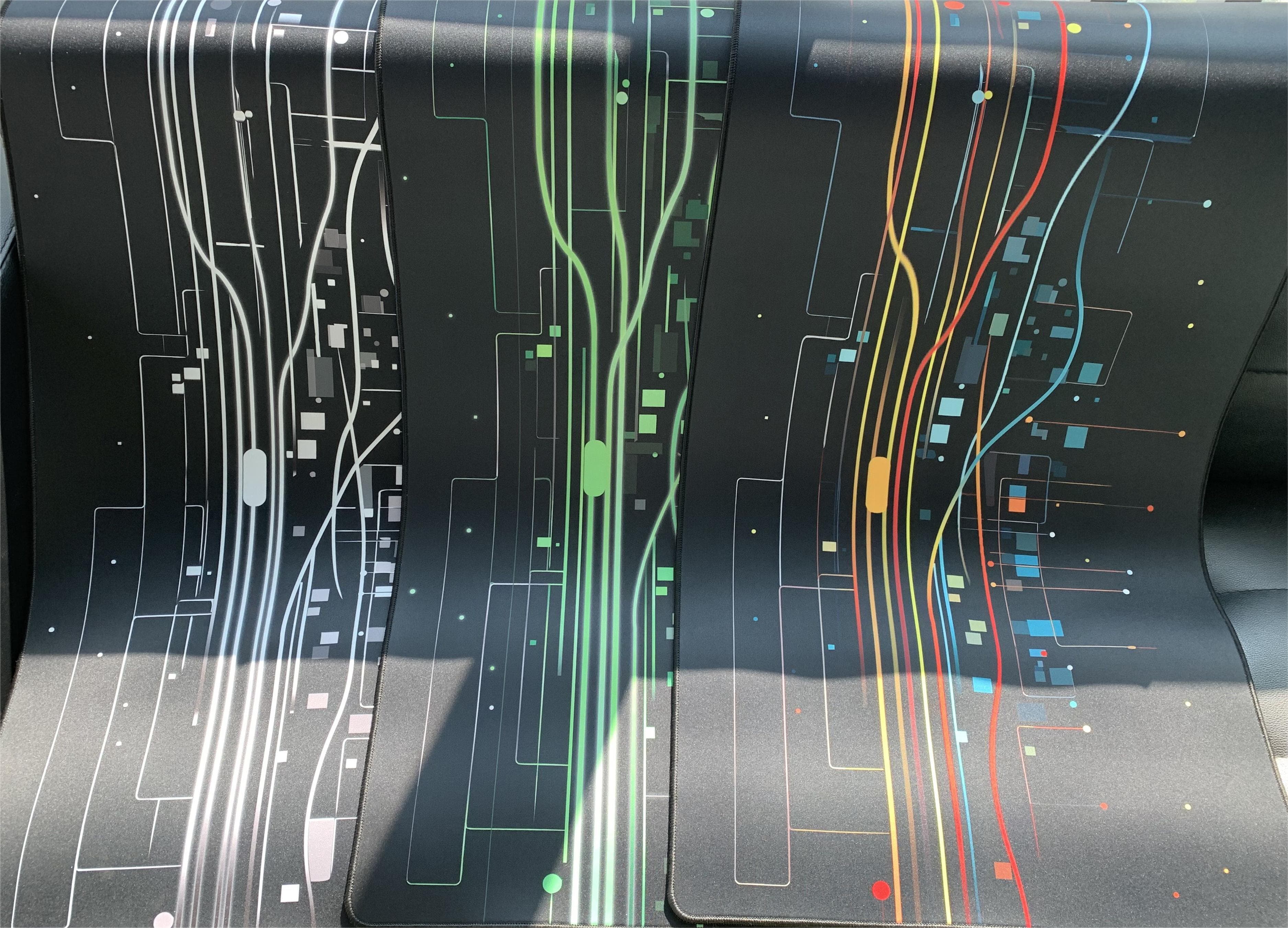 Lintech Deskmat - 1000mm x 500mm Large Size,Tech-Inspired Style,GB live now! image 4