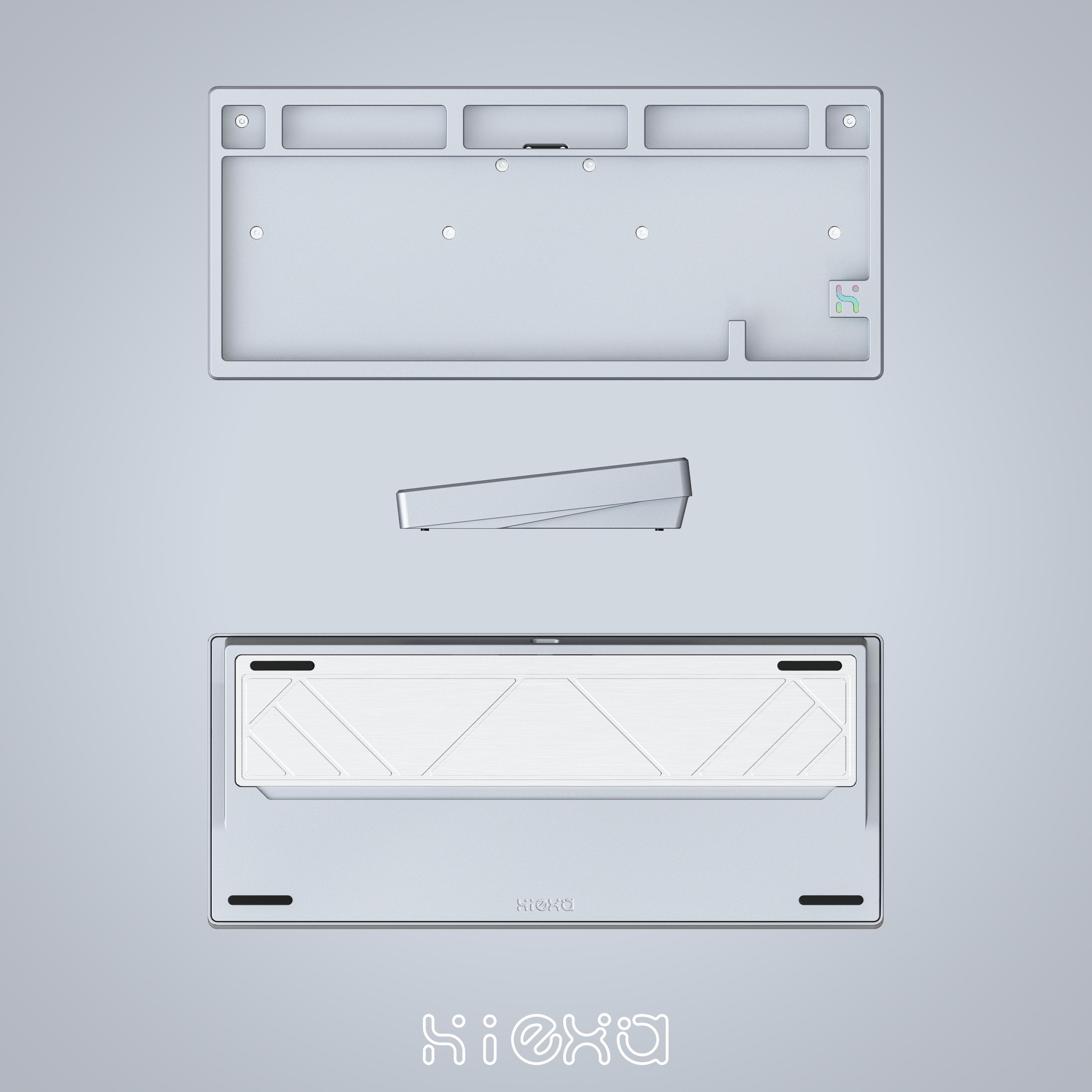 Hiexa V75-Full CNC Ball Catch Magnetic Connector Tri-mode Custom Keyboard image 9