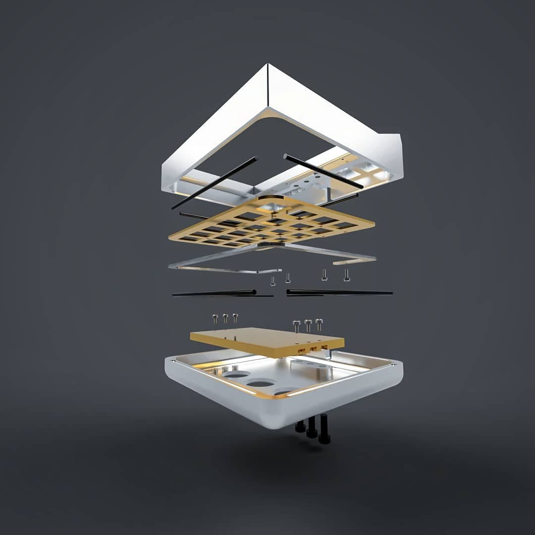 Ellipsis - 40% ortho split case inpired by The Ave image 2