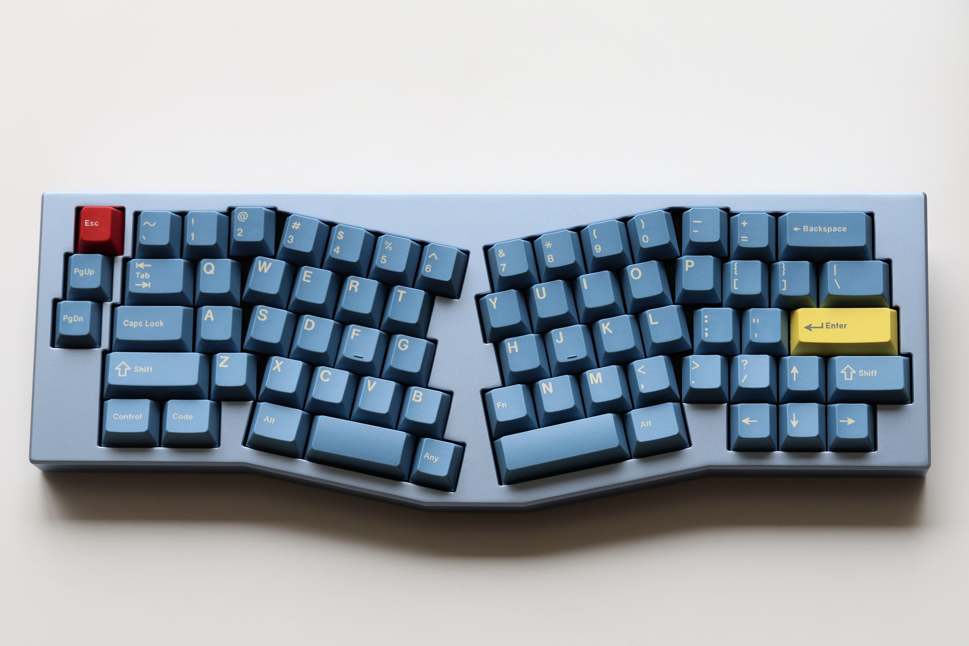 Keylice-Dual-mode Alice style keyboard with arrow key, Great Surface Process