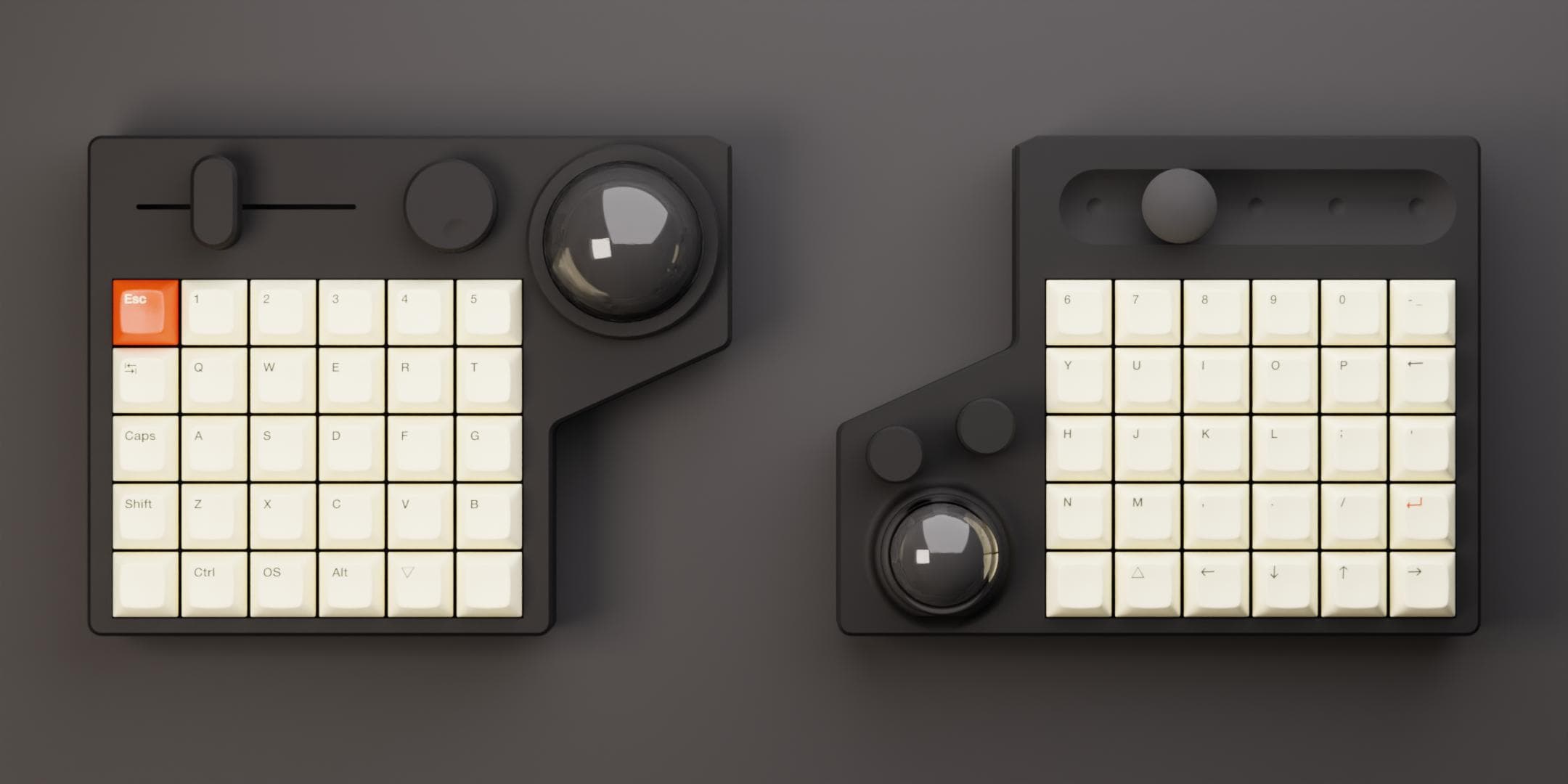 OPERATOR | A split ortho mechanical keyboard for Photo retouching image 9