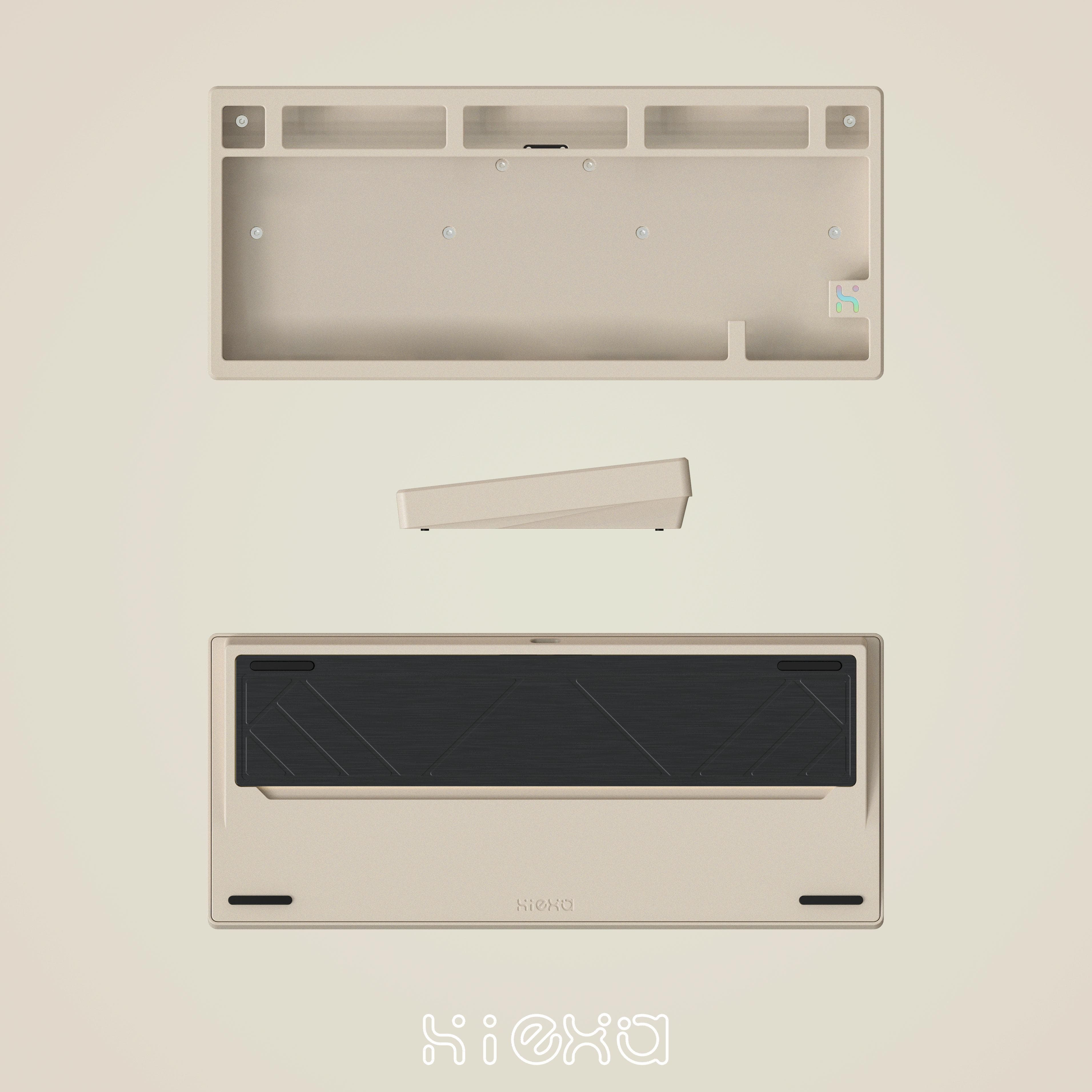 Hiexa V75-Full CNC Ball Catch Magnetic Connector Tri-mode Custom Keyboard image 13