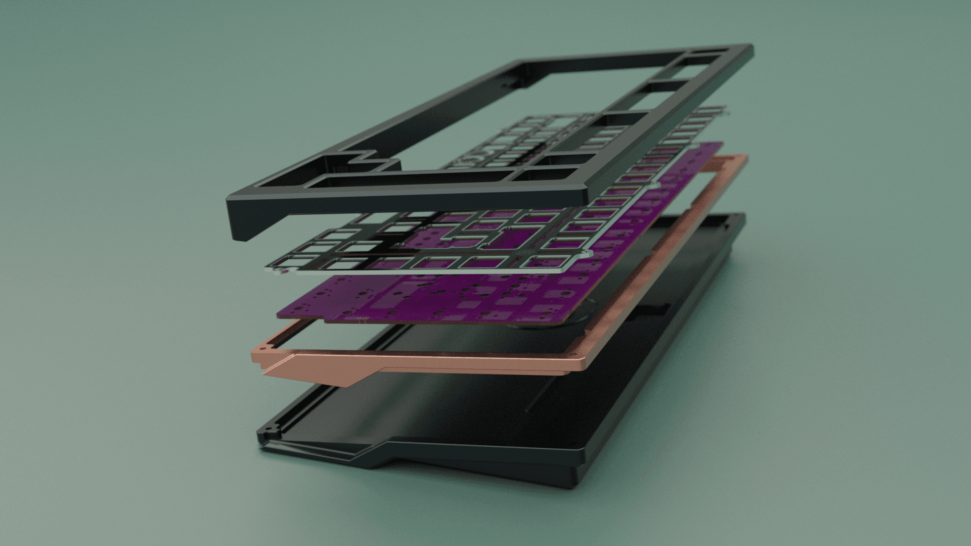 Anjheos Unit-00 -"Mugen" | 75% Top Mount Keyboard (Updated 01-27-2022) image 10