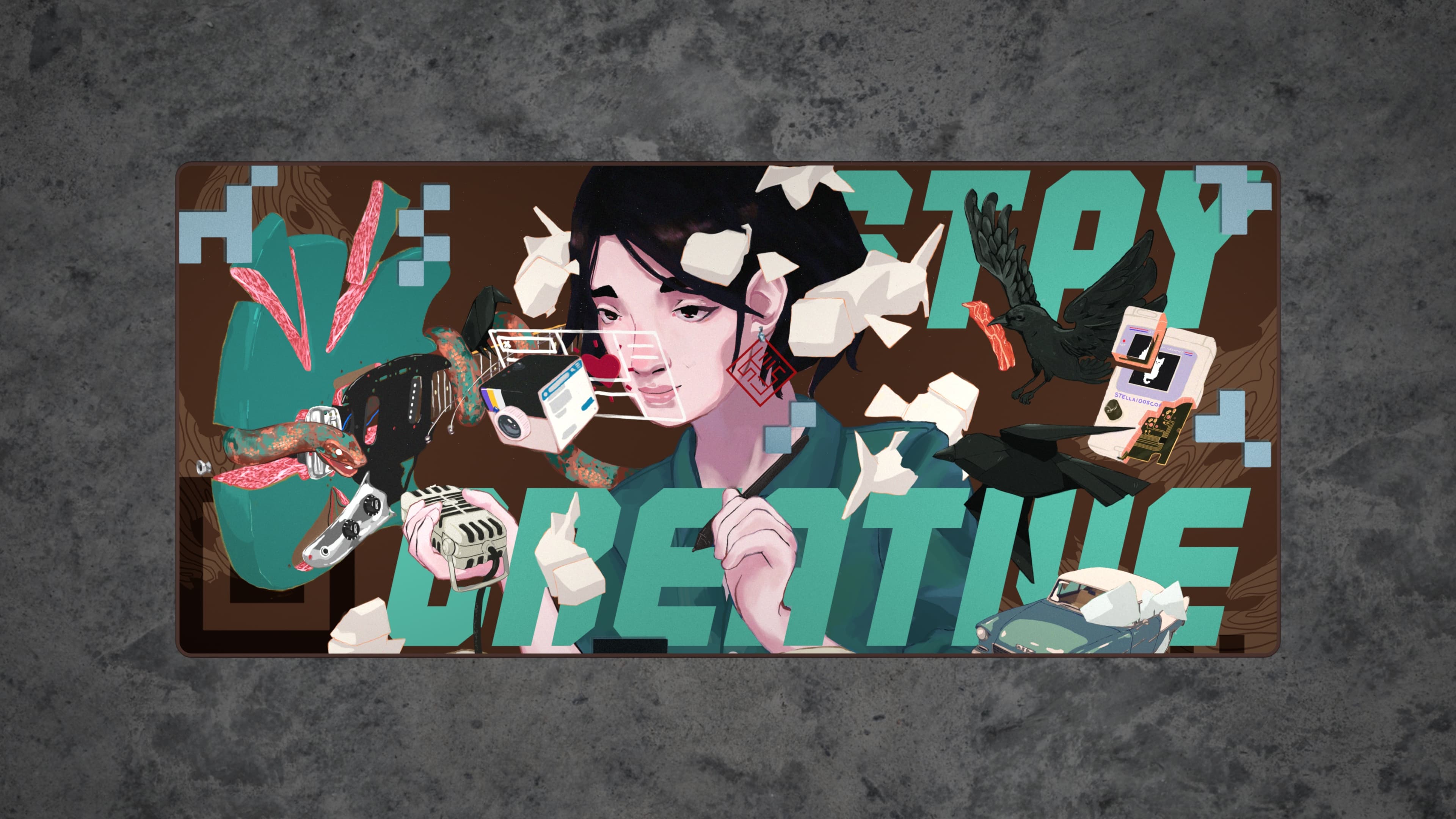 Stay Creative Deskmats - In Production image 4