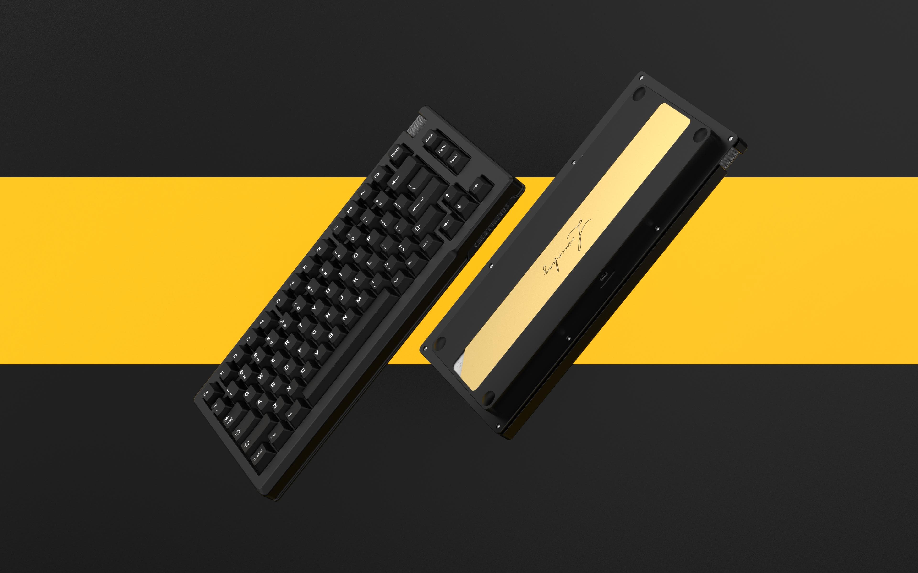 Createkeebs LuminKey75-TKL, VIAL, Gasket mount, Hot-swap, 75% keyborad image 2