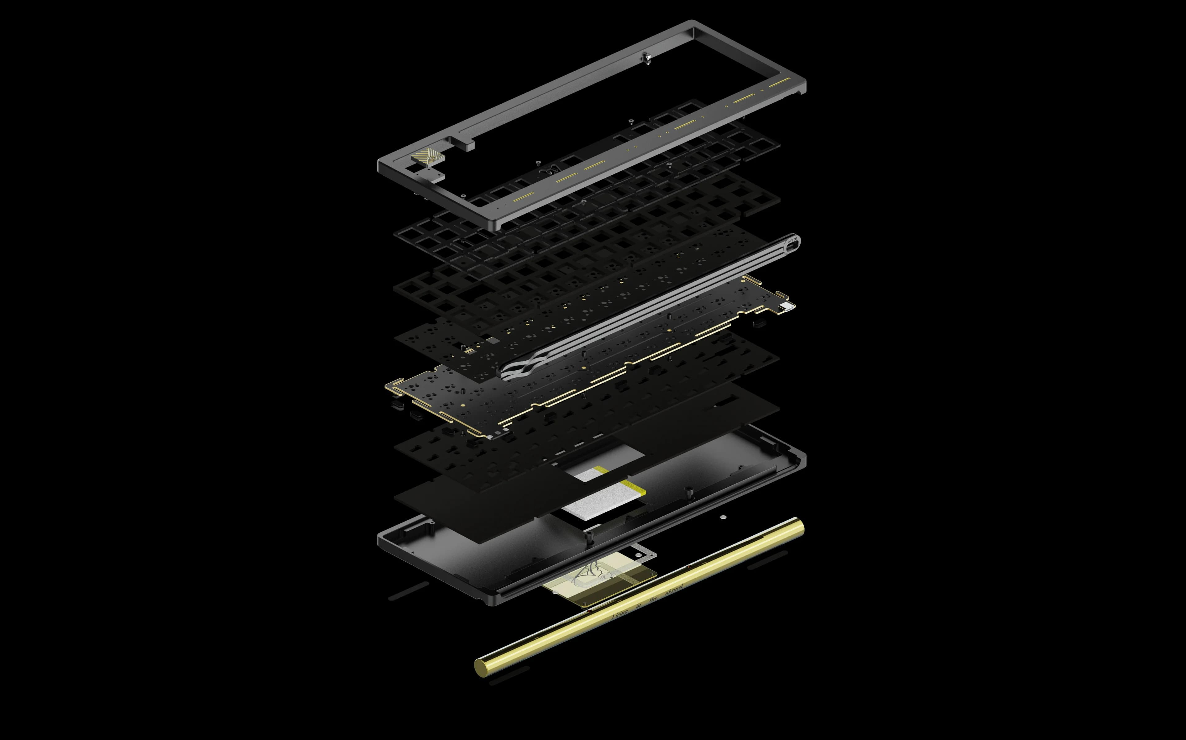 Sisyphus65 - Cylindrical Support Column, Dual-Color Anodized Badge image 37