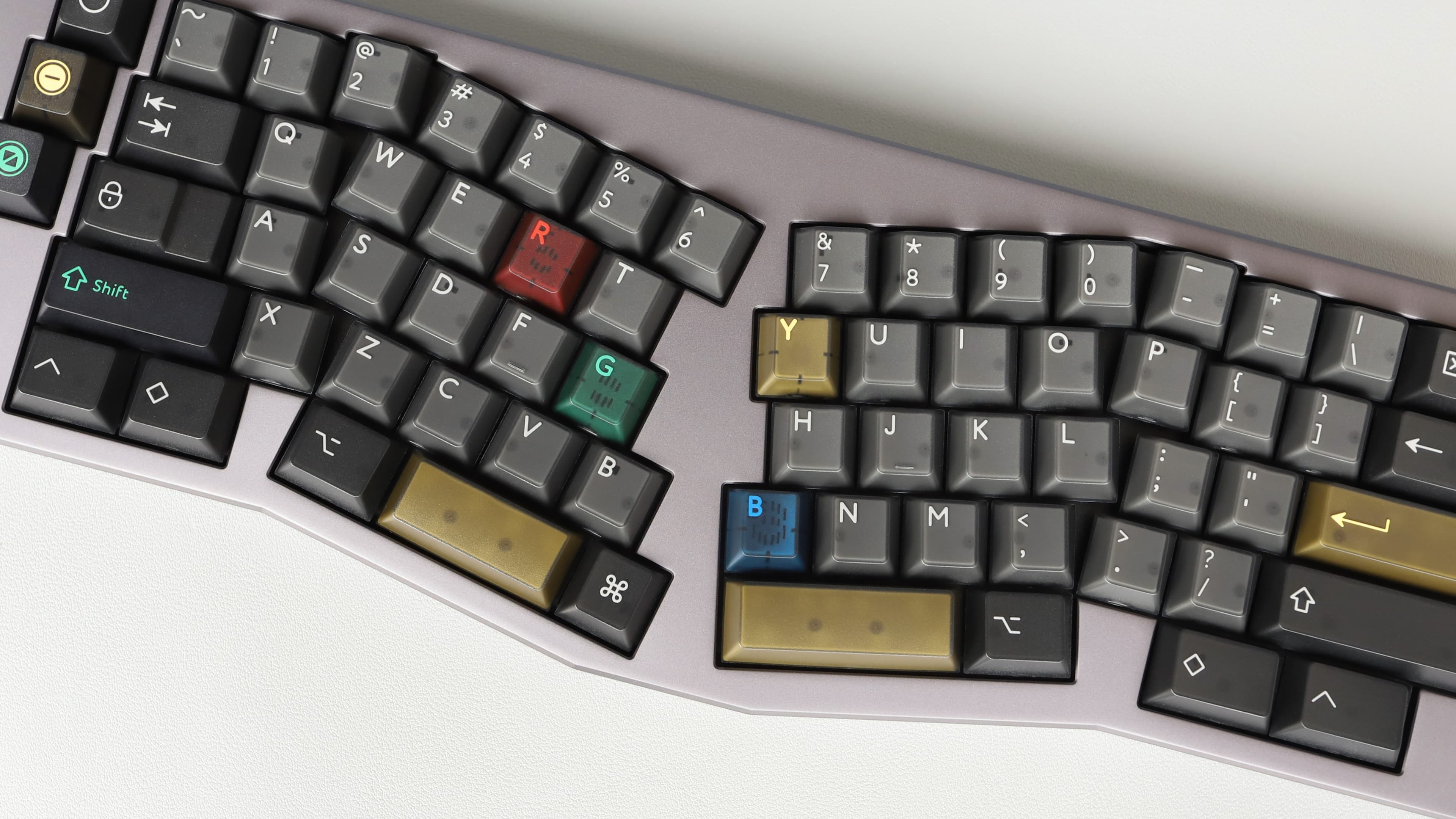 Keylice-Dual-mode Alice style keyboard with arrow key, Great Surface Process image 15