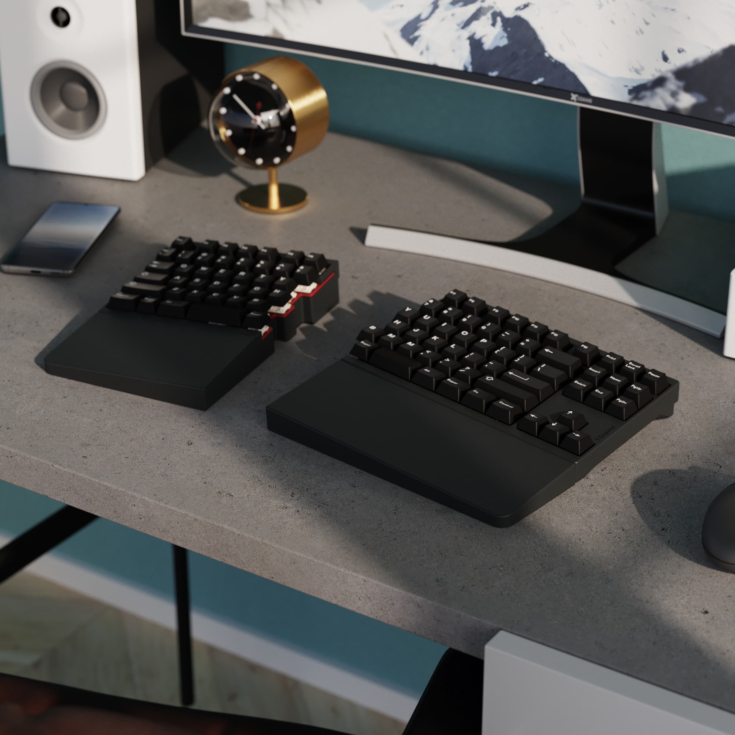 TOMAK (토막) - Tented Split TKL by SR Industry