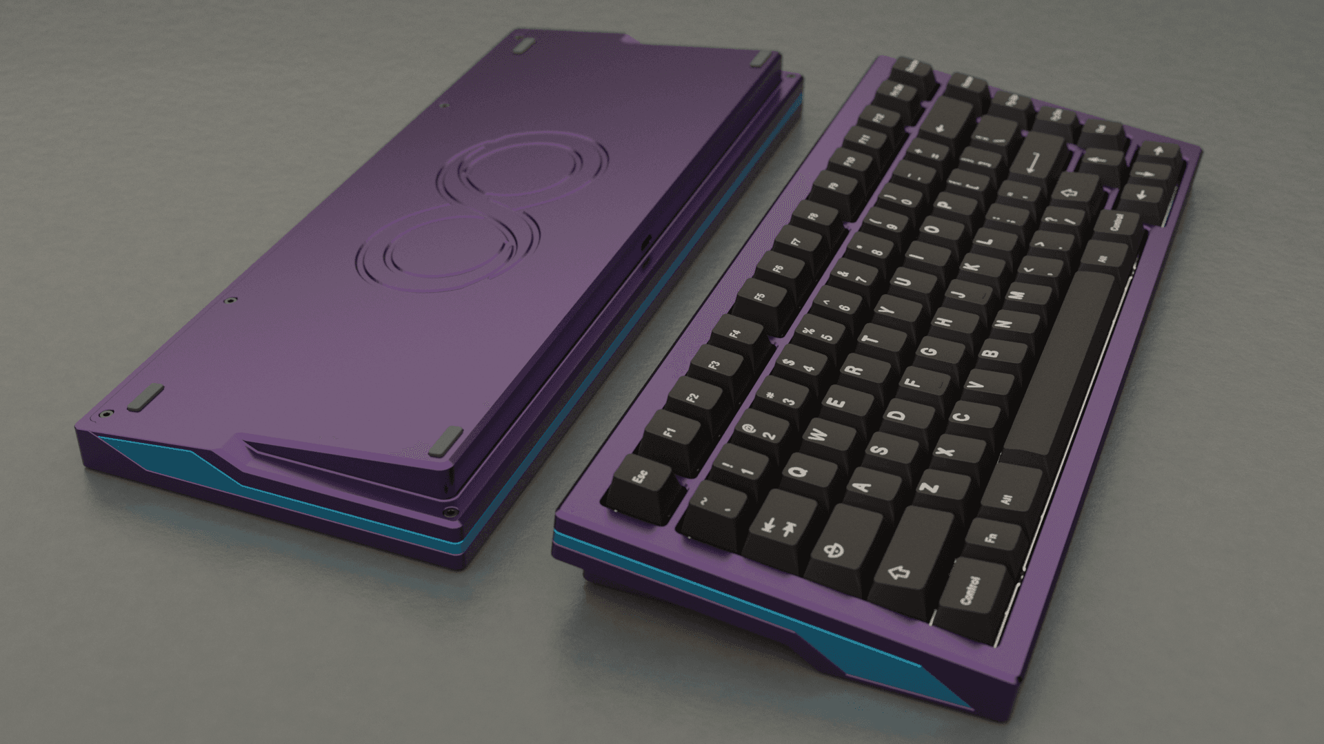 Anjheos Unit-00 -"Mugen" | 75% Top Mount Keyboard (Updated 01-27-2022) image 17