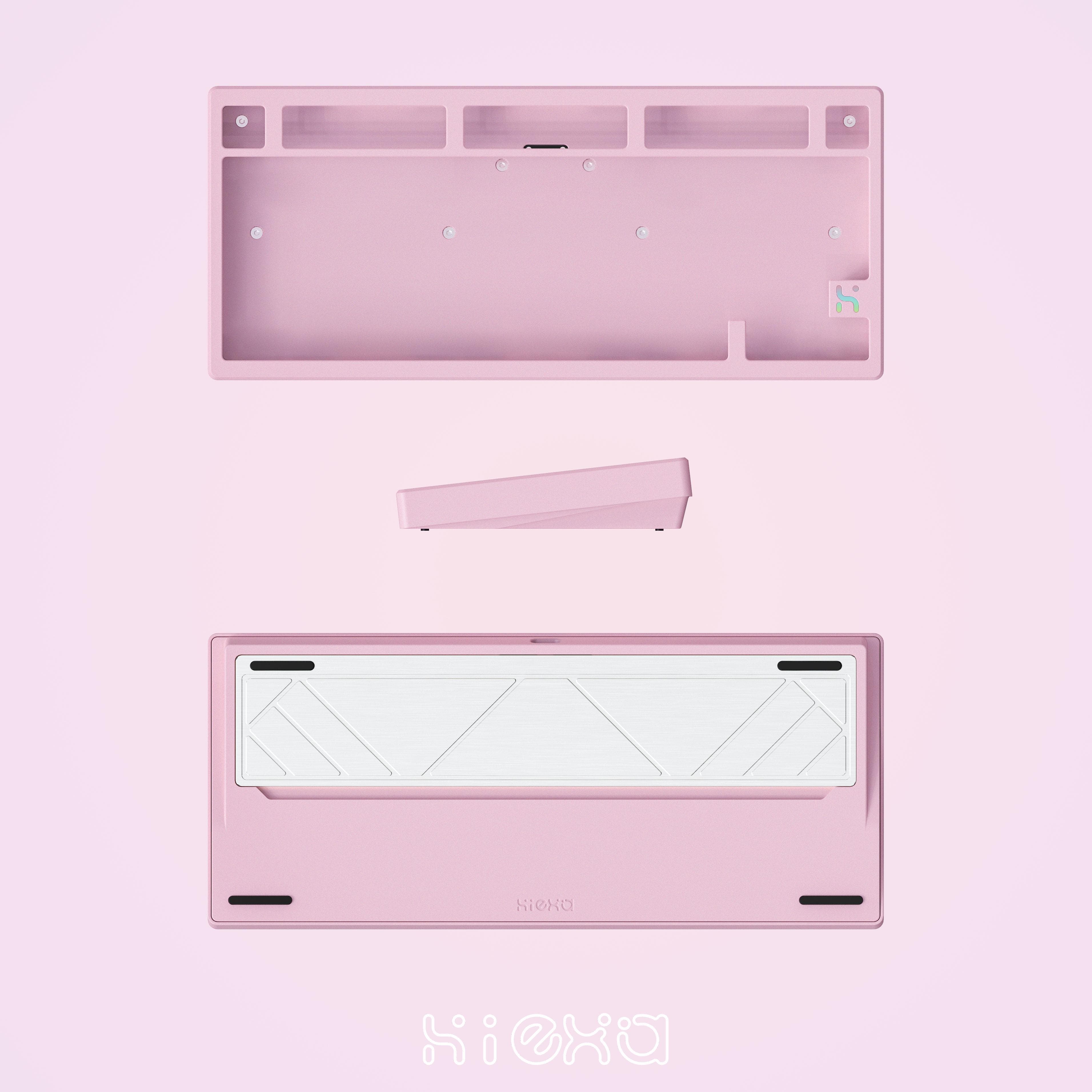 Hiexa V75-Full CNC Ball Catch Magnetic Connector Tri-mode Custom Keyboard image 11