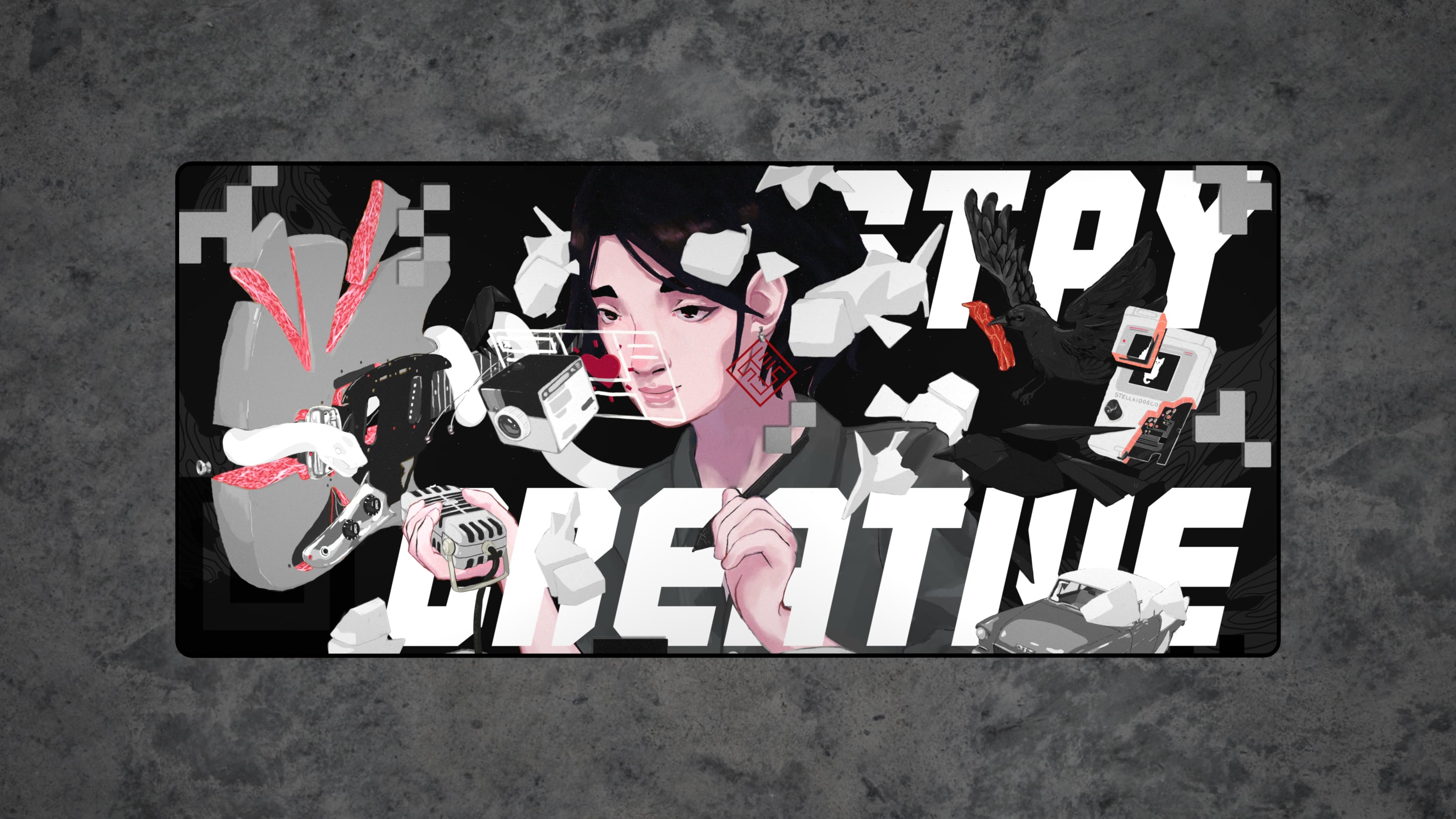 Stay Creative Deskmats - In Production image 7