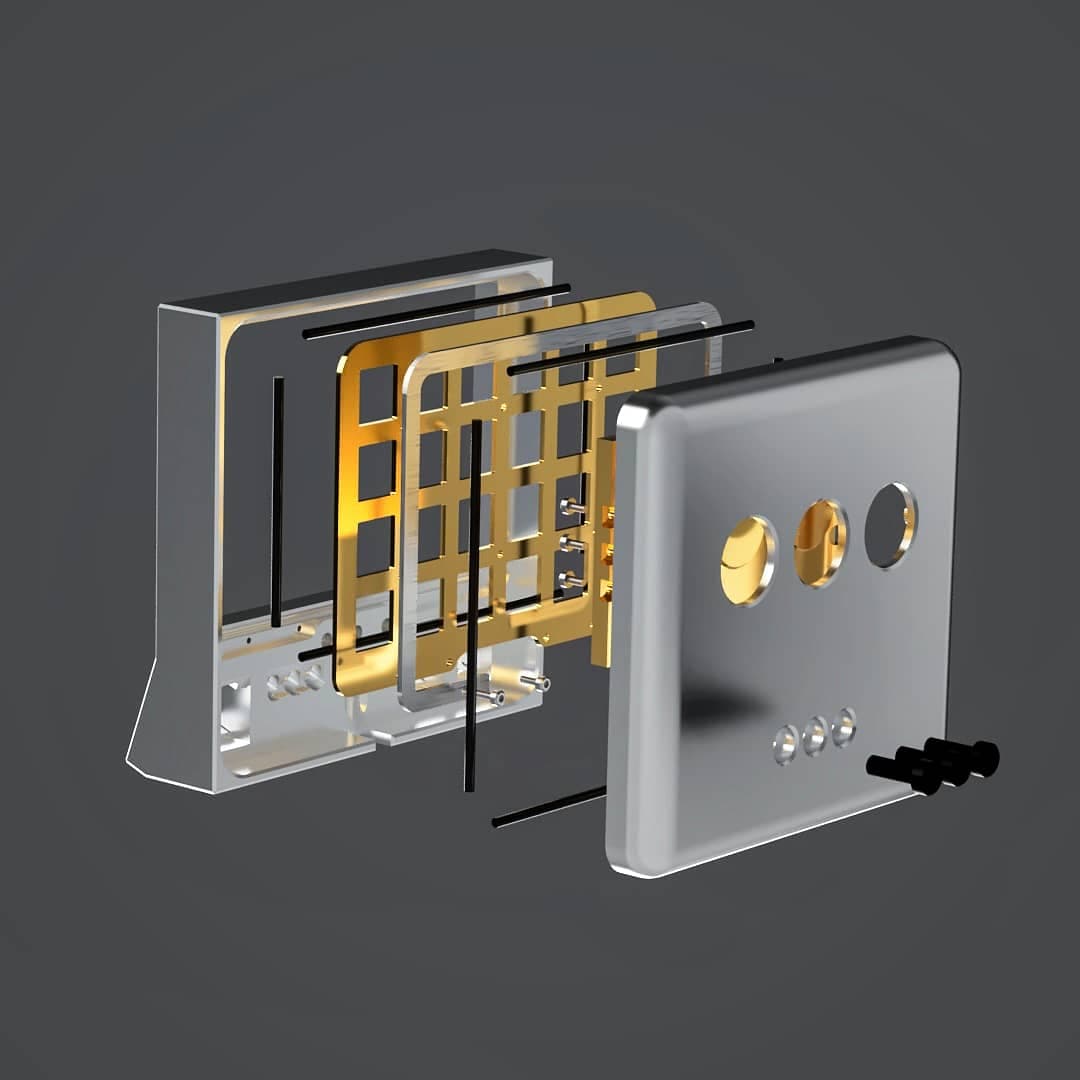 Ellipsis - 40% ortho split case inpired by The Ave image 3