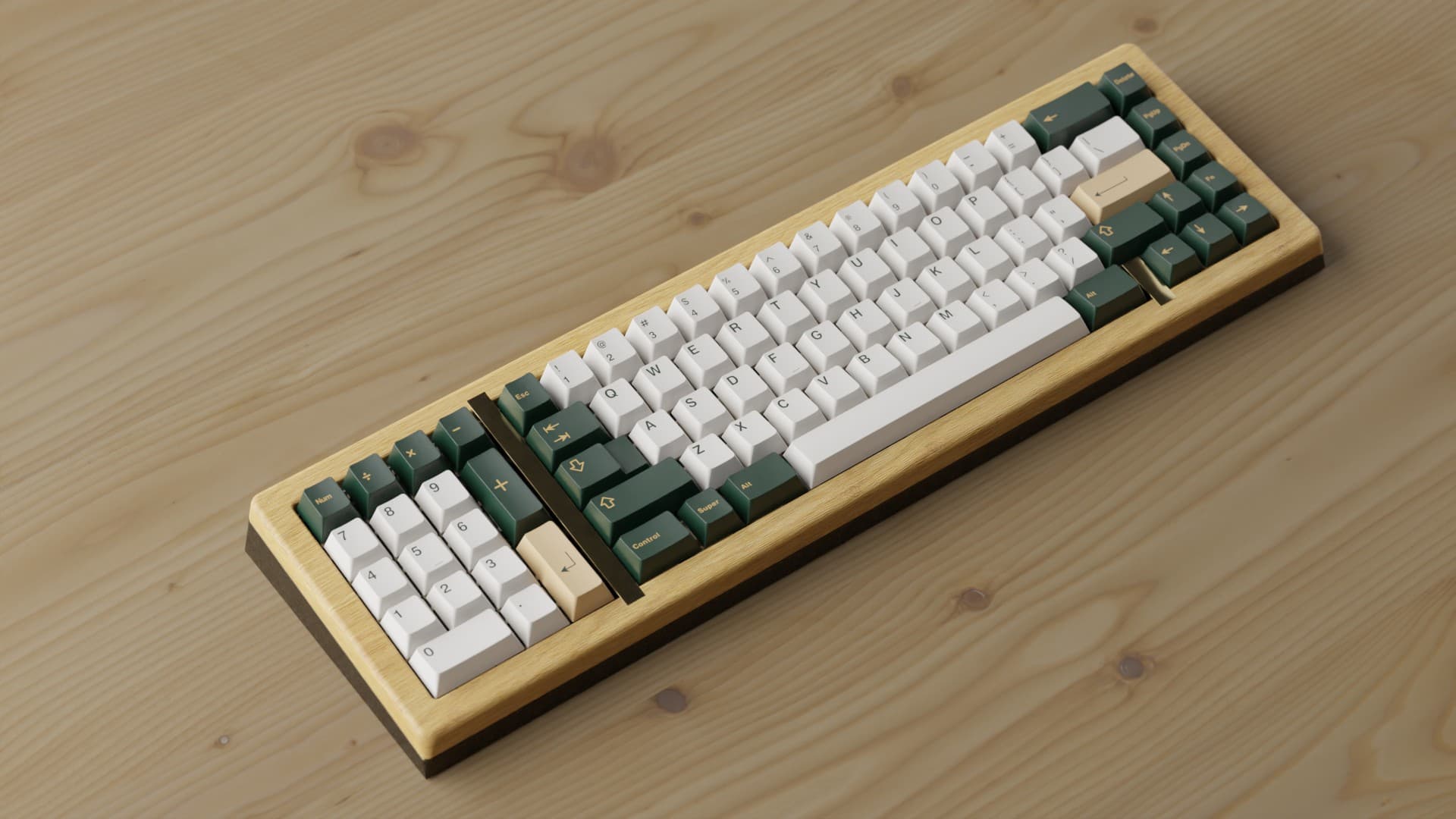 TEKNA-65SP – A cast metal and hardwood Southpaw 65% UPDATE 12-12-2021 image 3