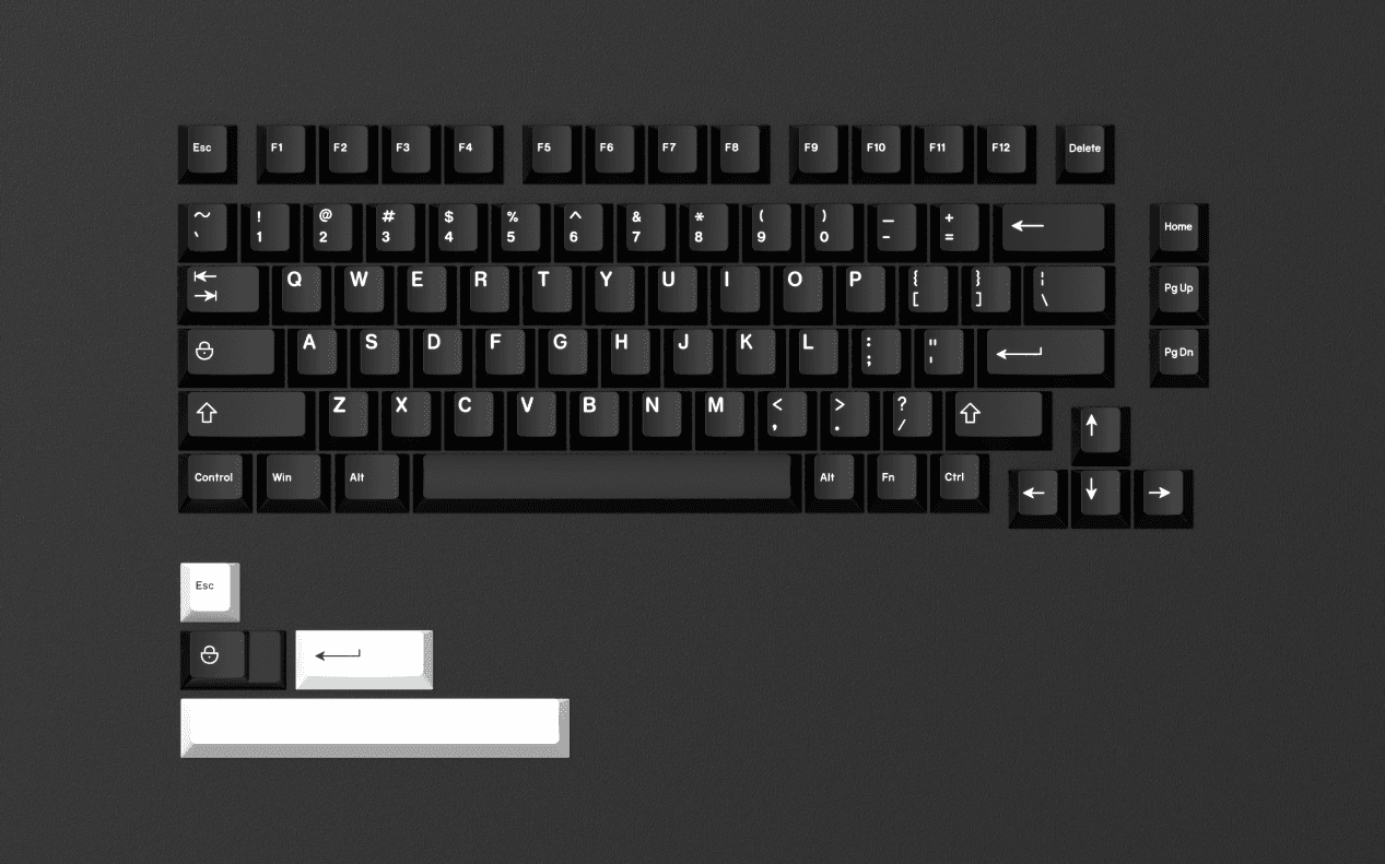 Createkeebs LuminKey75-TKL, VIAL, Gasket mount, Hot-swap, 75% keyborad image 25