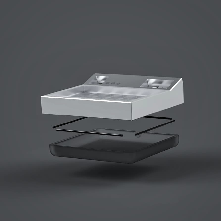 Ellipsis - 40% ortho split case inpired by The Ave image 5