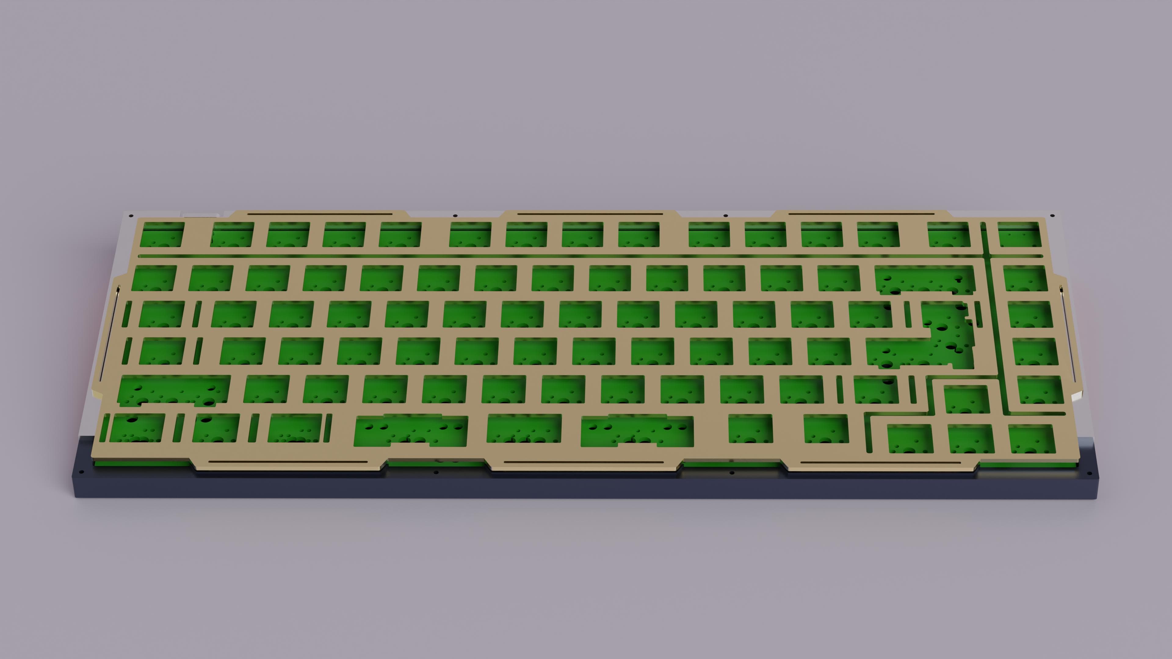 Elemental 75 | 75% keyboard with Knob, RGB Underglow, Gasket Mounted image 6