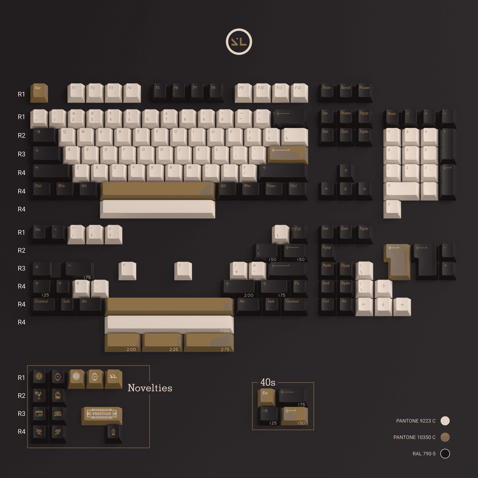 SL - Prestige keycaps image 2