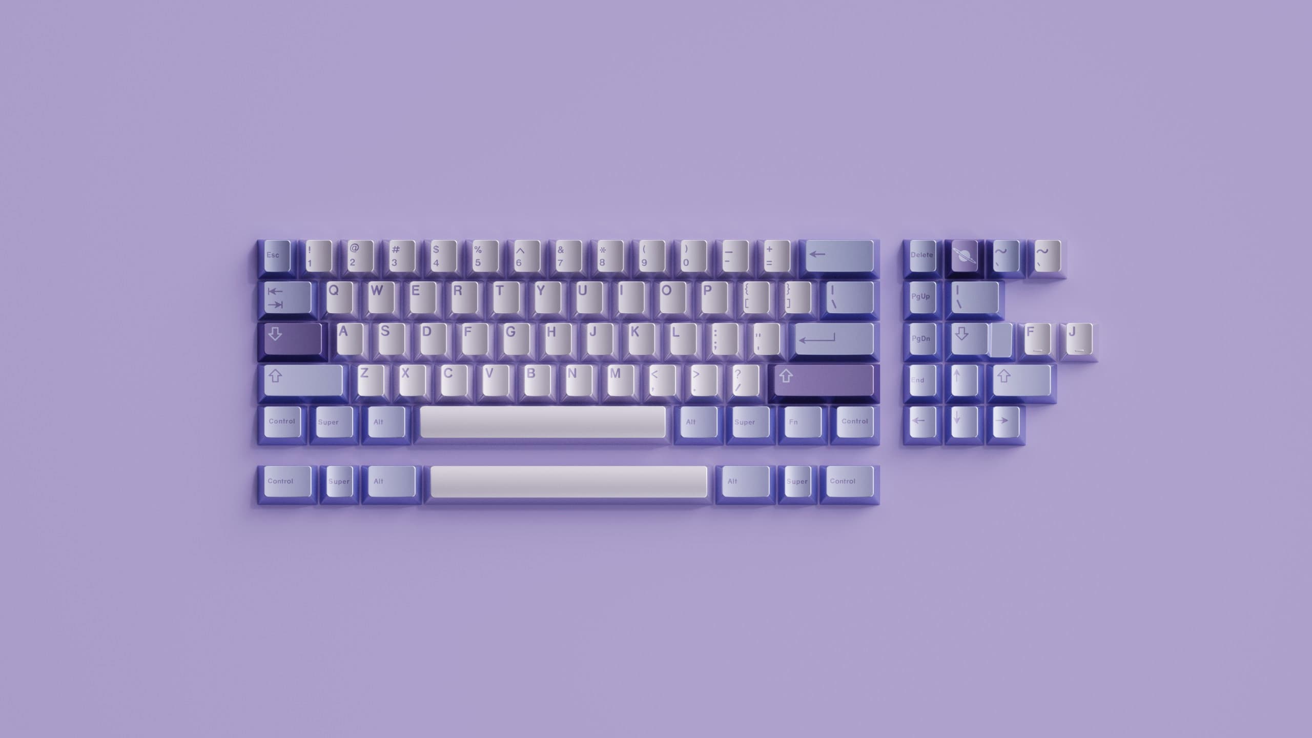 WS Mystical Cosmos and Chroma Zen Keycaps image 7