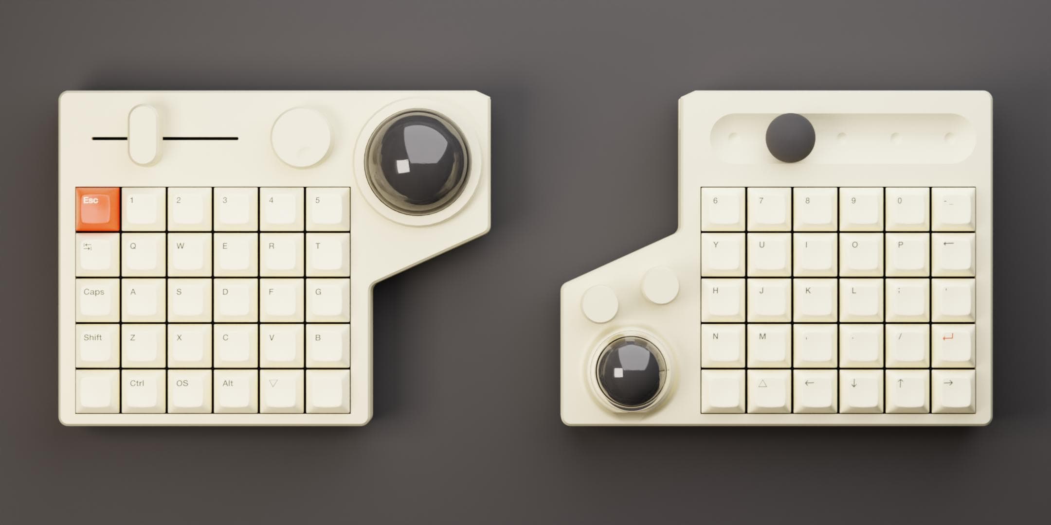 OPERATOR | A split ortho mechanical keyboard for Photo retouching image 11