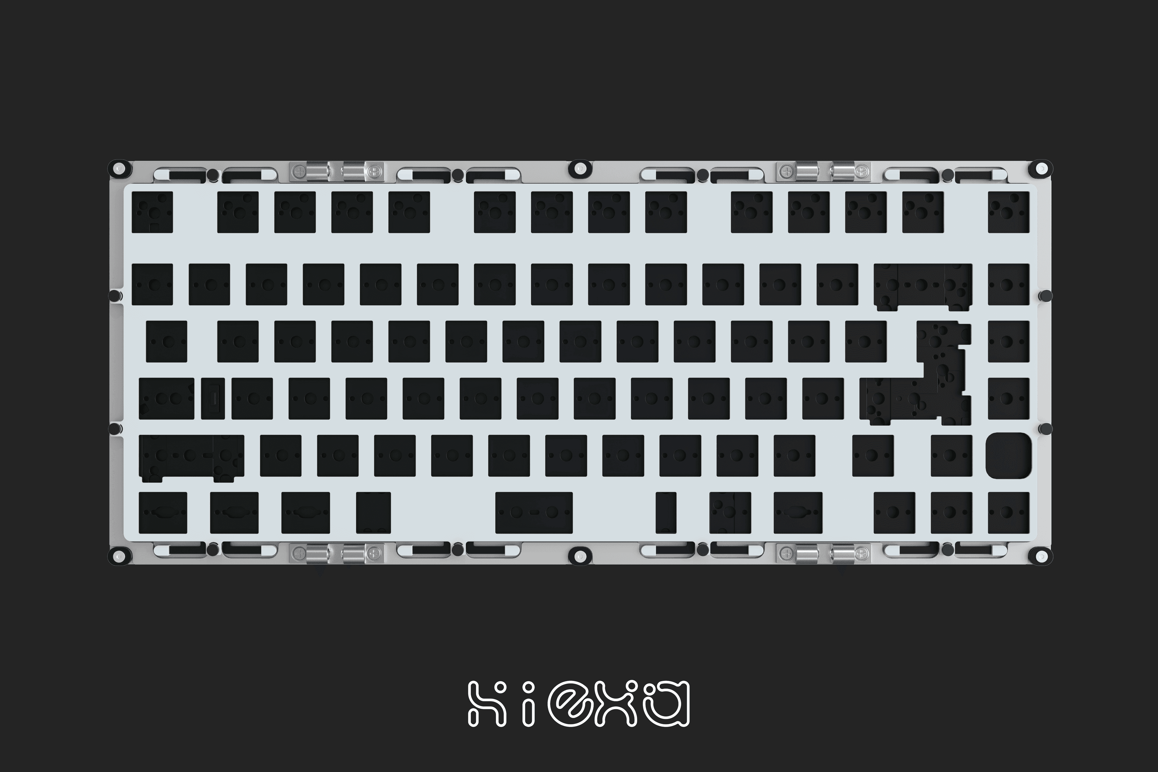 Hiexa V75-Full CNC Ball Catch Magnetic Connector Tri-mode Custom Keyboard image 24