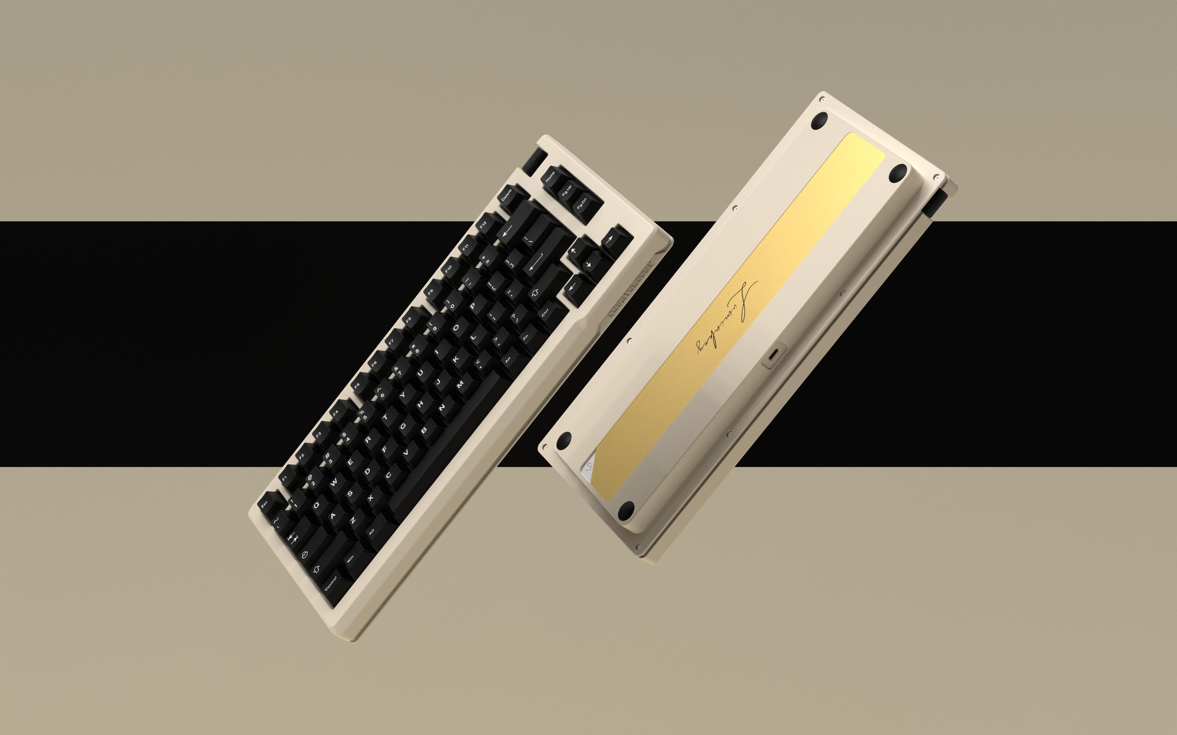 Createkeebs LuminKey75-TKL, VIAL, Gasket mount, Hot-swap, 75% keyborad