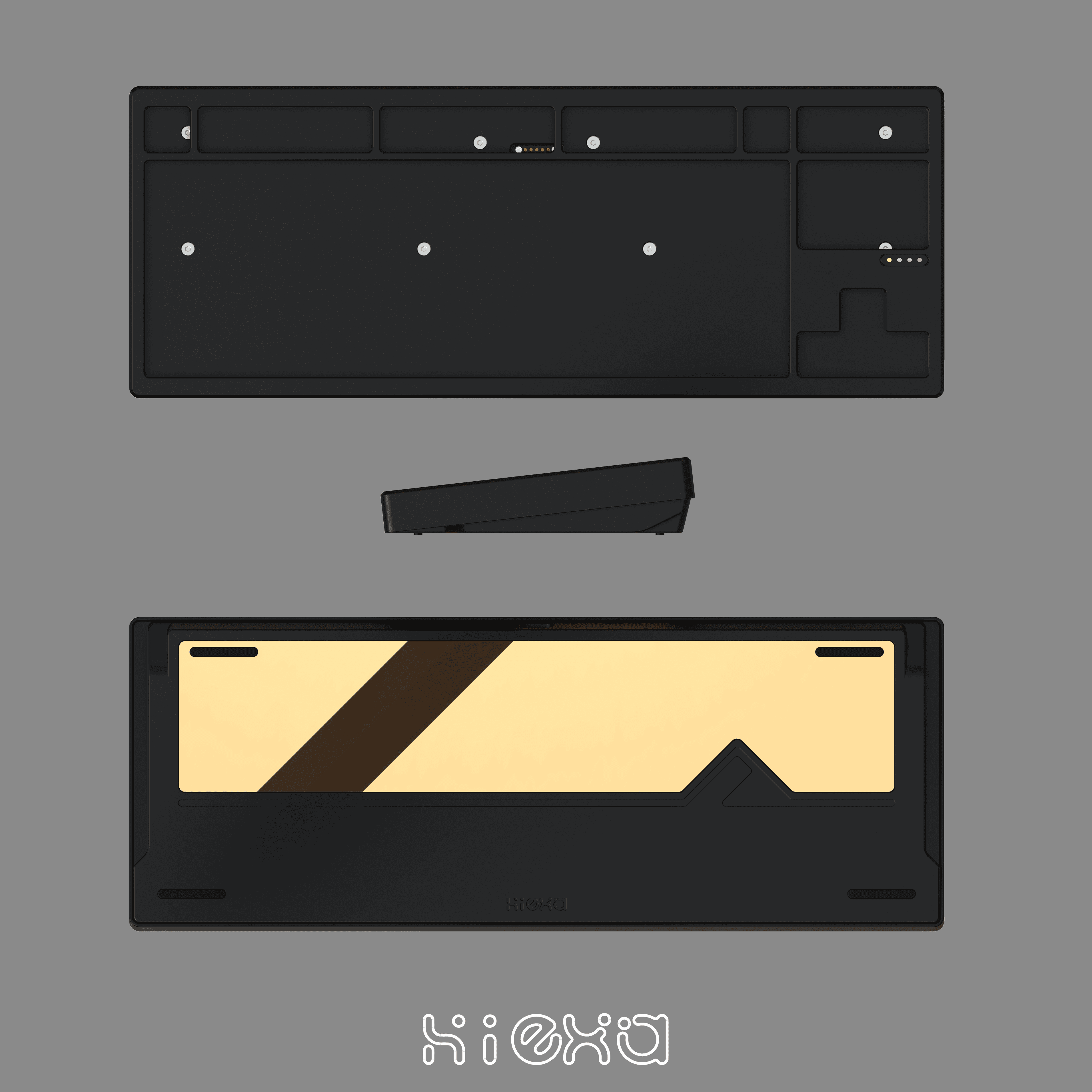 Hiexa V80&VPad----Ball Catch Magnetic Connector Tri-mode Custom Keyboard image 4