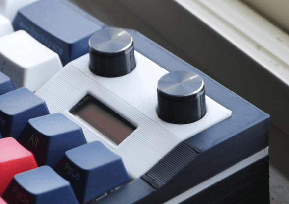 Beezenbach70 - Compact F-Rowless 60-70% w/ Rotary Encoders and OLED display image 16