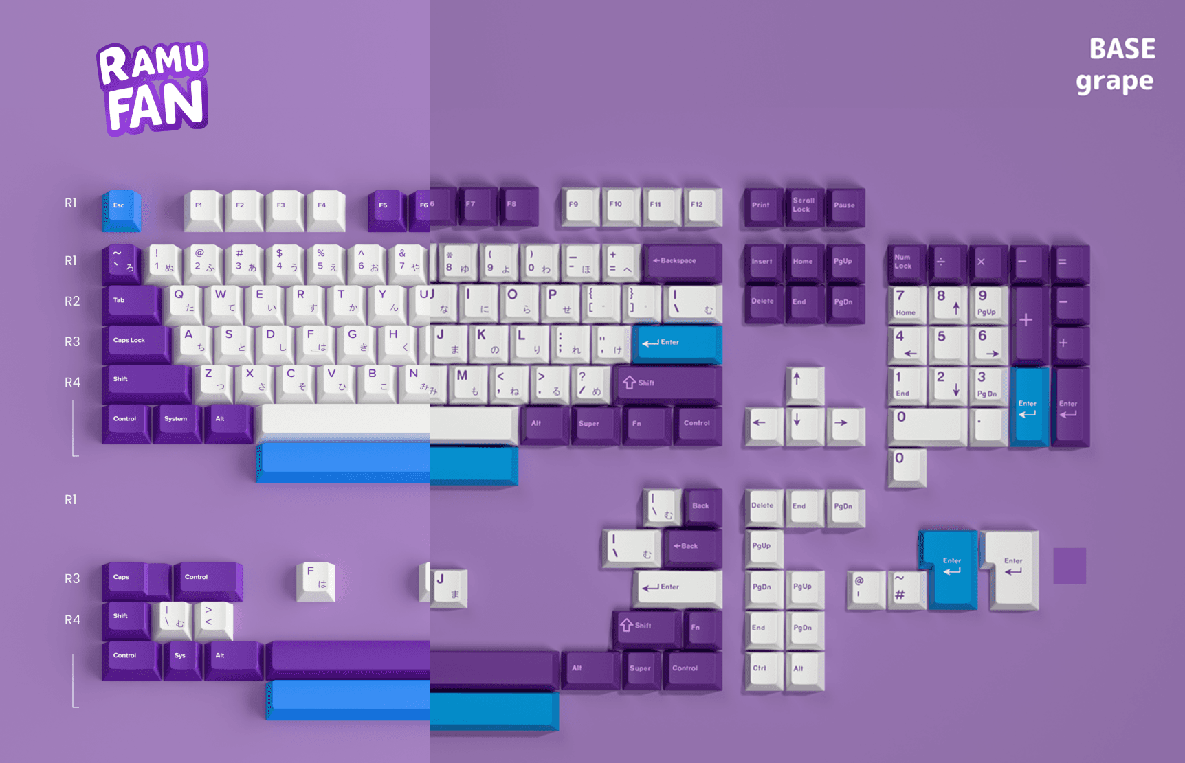 GMK CYL Ramu Fan - updated kitting, new IC form image 12