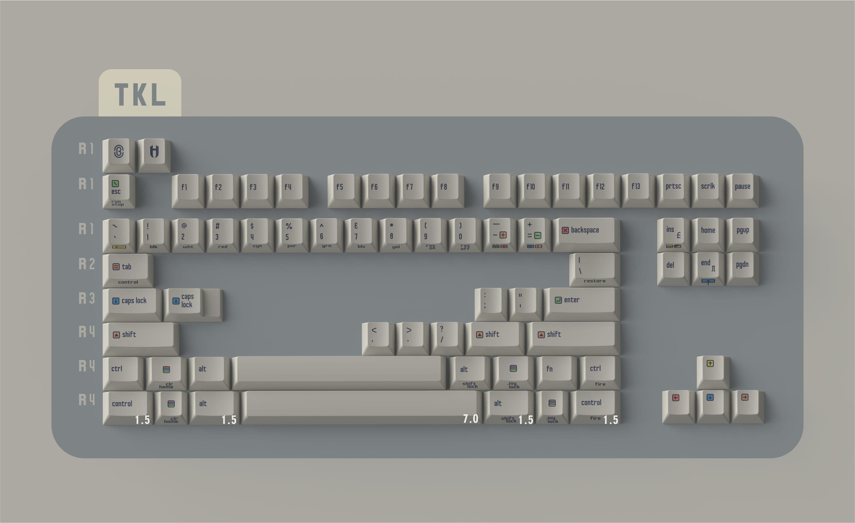 【GB】BUGER.WORKS & HAMMER CRP C64 KEYCAP SET - Round 2 Group Buy is Live now ! image 4