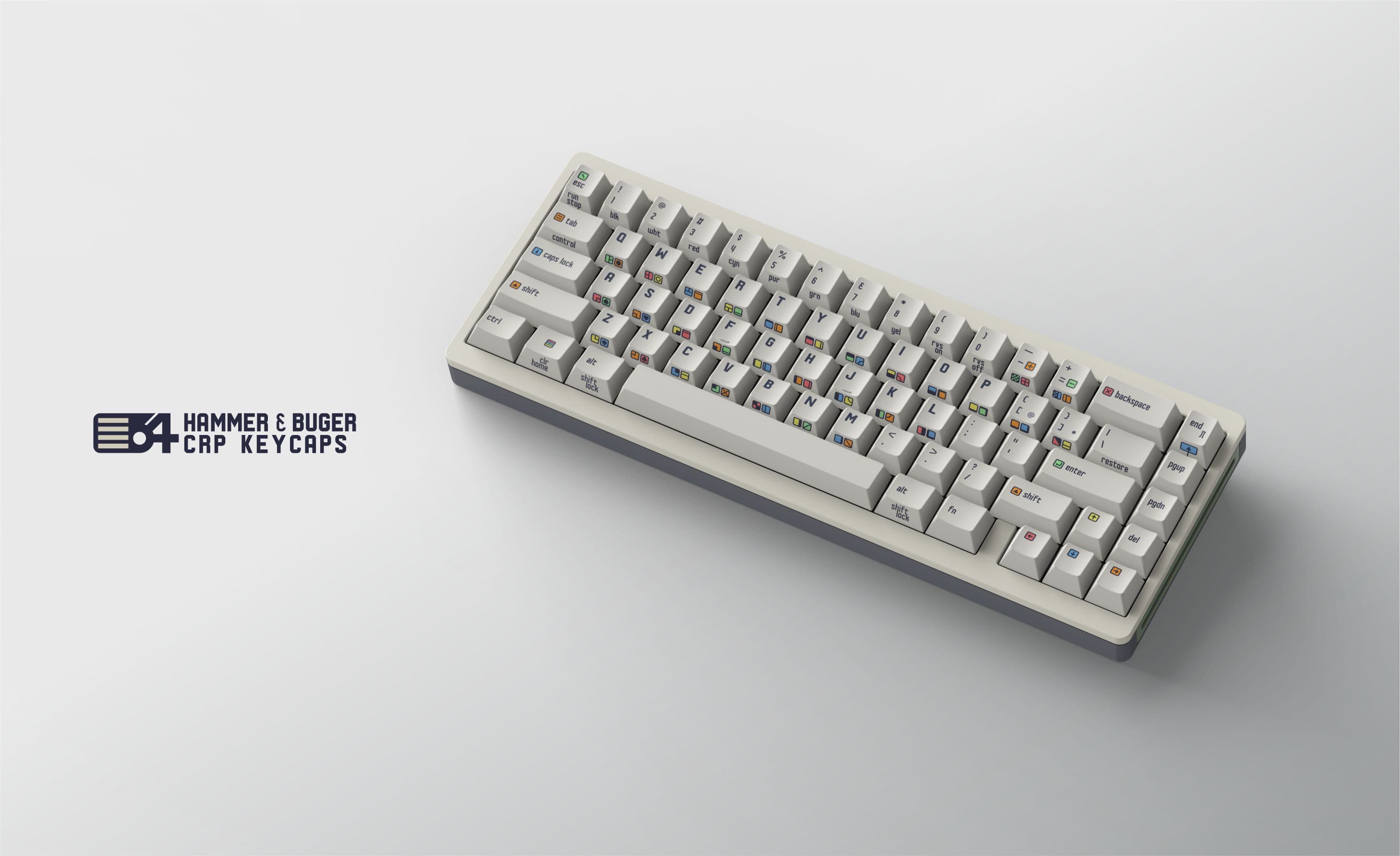 【GB】BUGER.WORKS & HAMMER CRP C64 KEYCAP SET - Round 2 Group Buy is Live now ! image 3