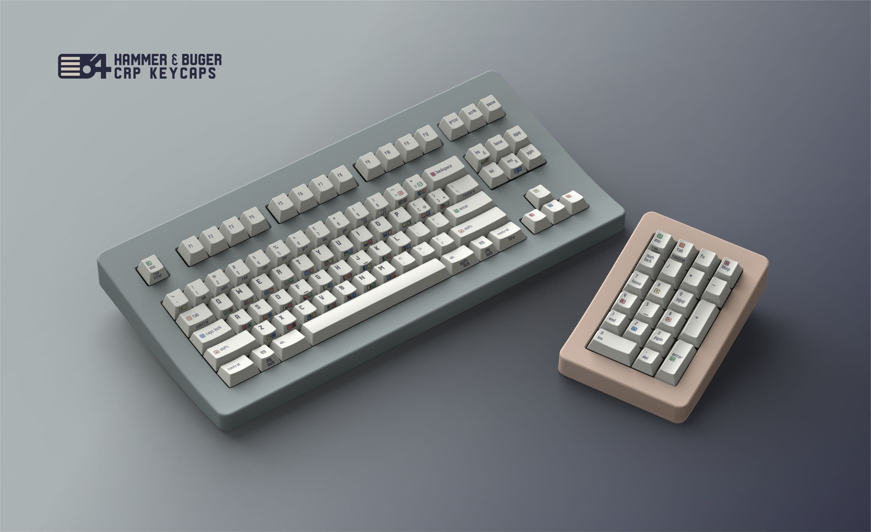 【GB】BUGER.WORKS & HAMMER CRP C64 KEYCAP SET - Round 2 Group Buy is Live now ! image 2