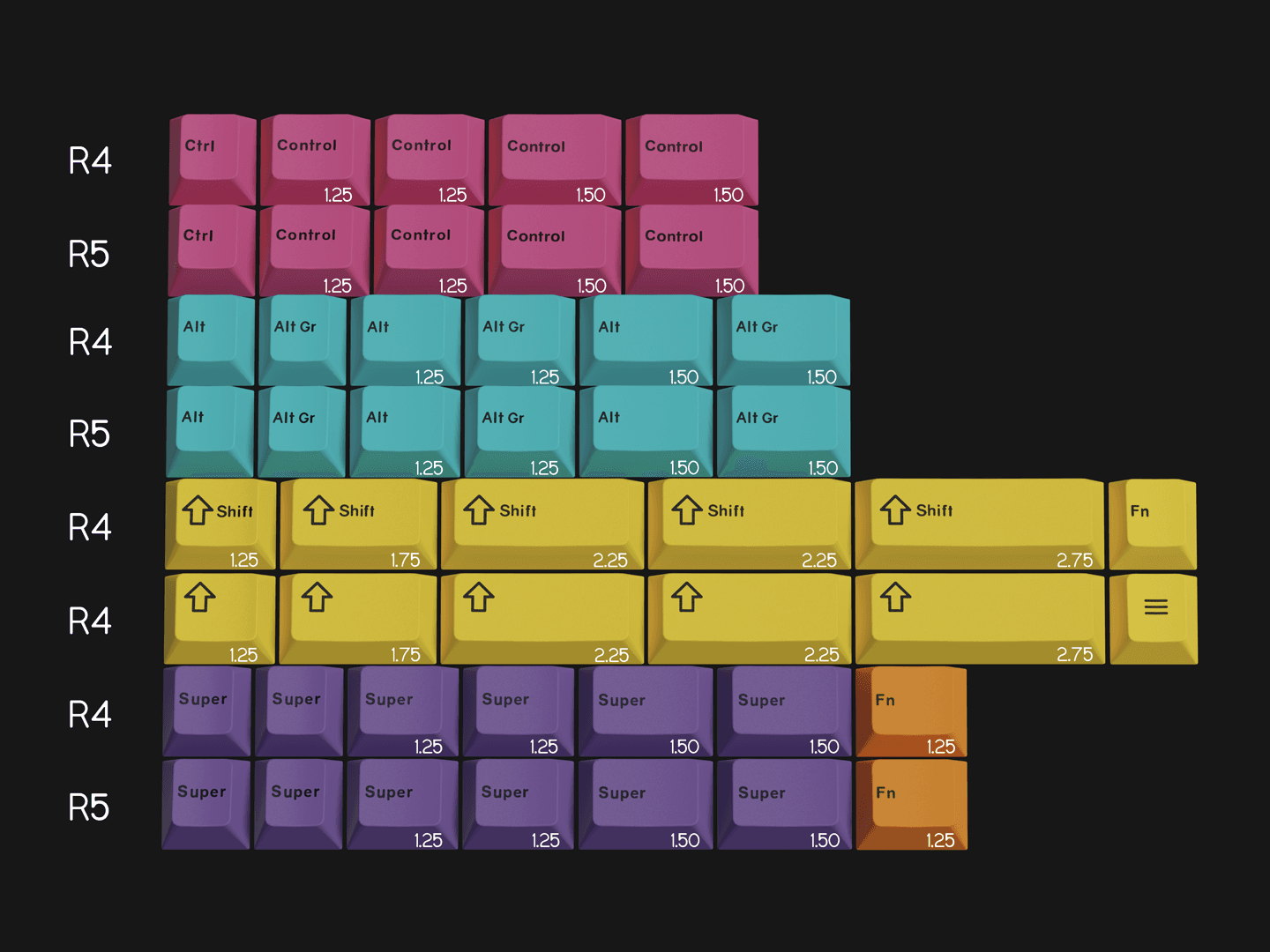 GMK CYL Beige Addon & Extension - Complete image 15