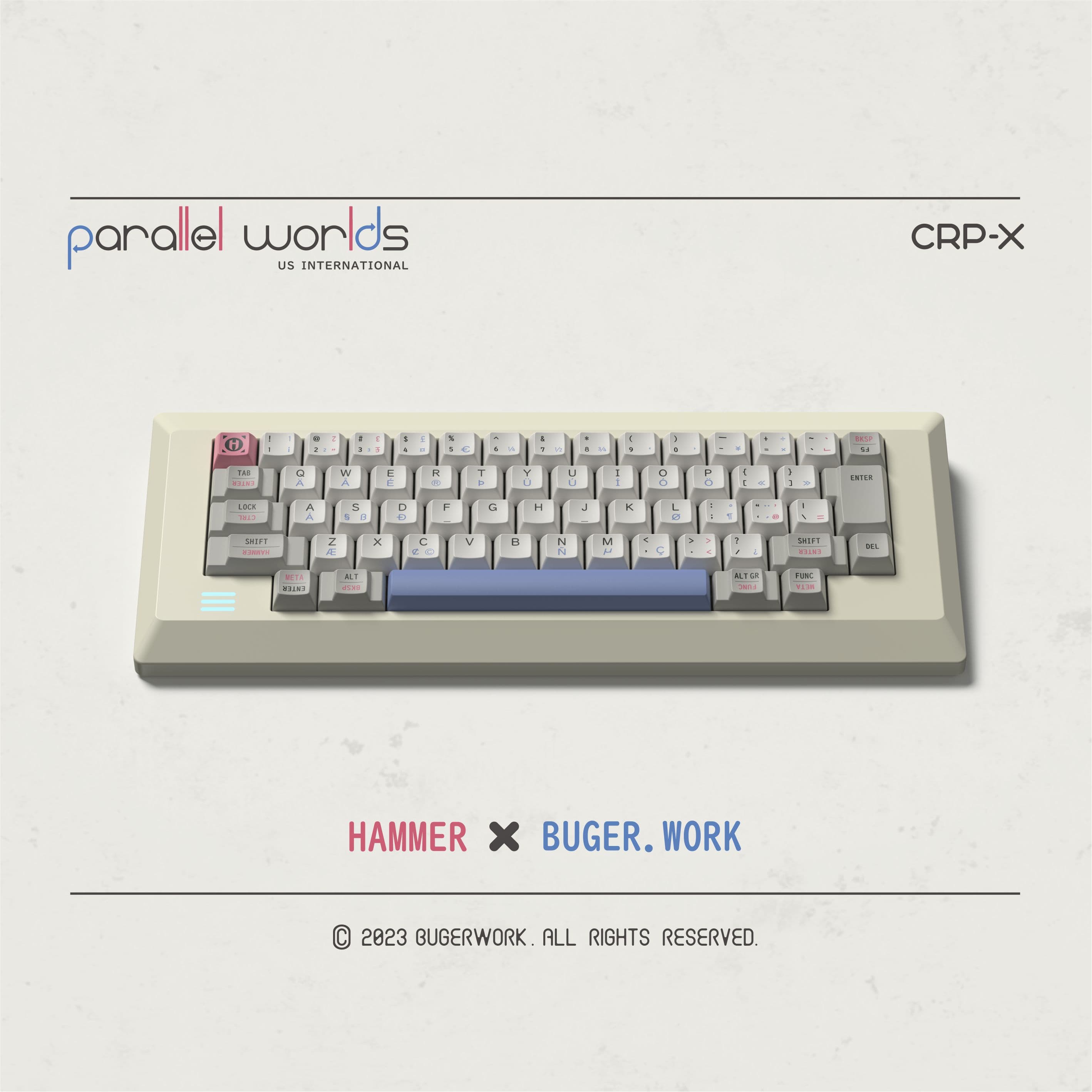 Hammer & BUGERWORK—— Parallel-World keycaps（GB：6/18--7/7 ） image 2