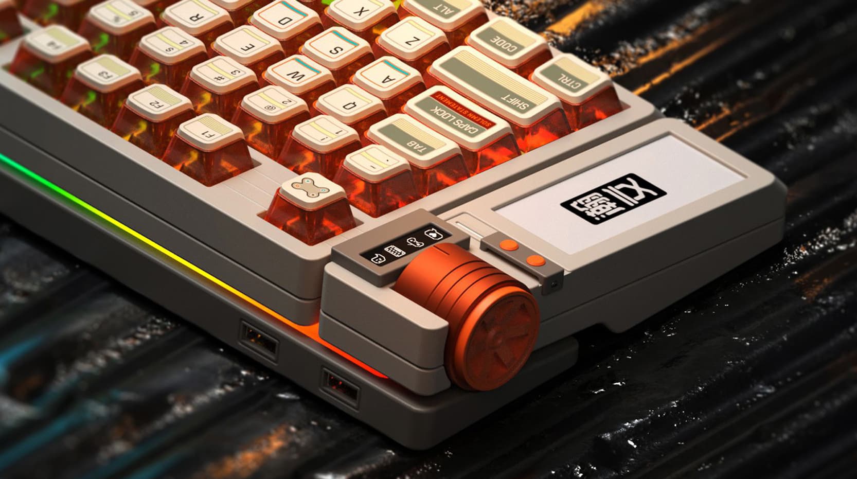 The HW75 Keyboard - That Keyboard with A Brushless Motor and a E-Ink Screen