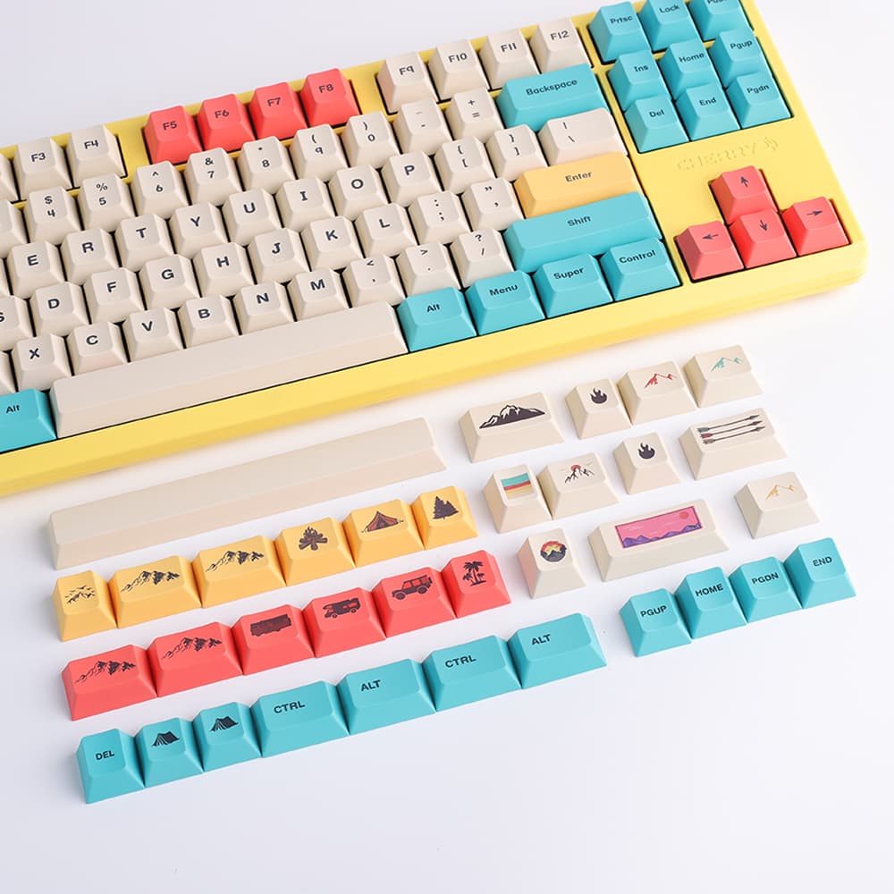 【IC】Vintage English Base Keycaps Kit image 3