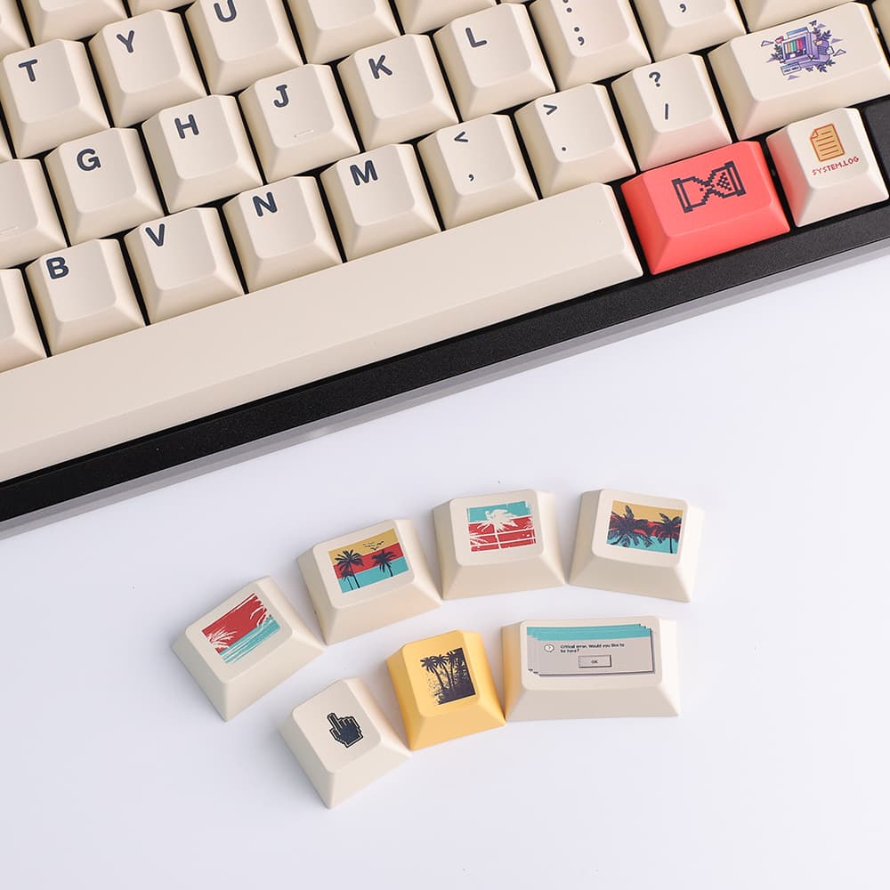 【IC】Vintage English Base Keycaps Kit image 6