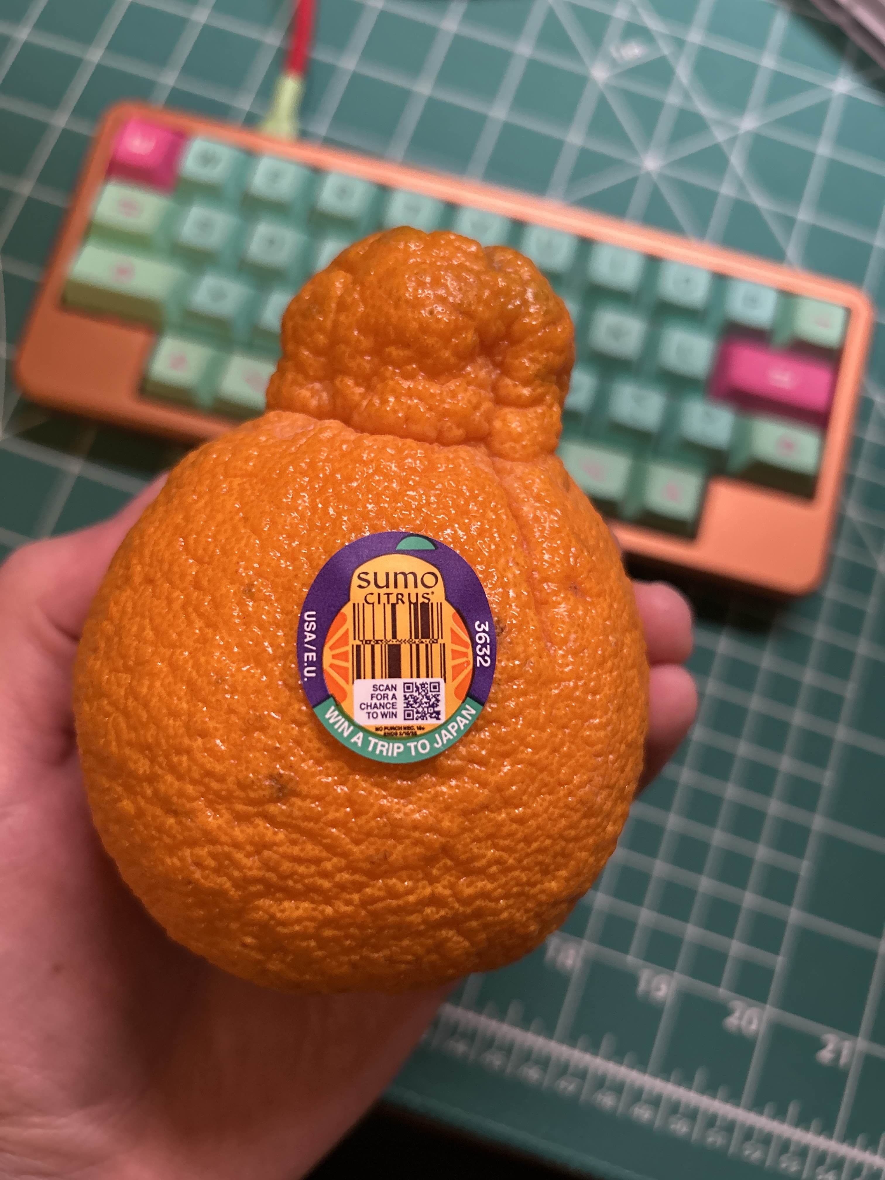 DSS Sumo - 40s Keyset based on the Sumo Orange image 1