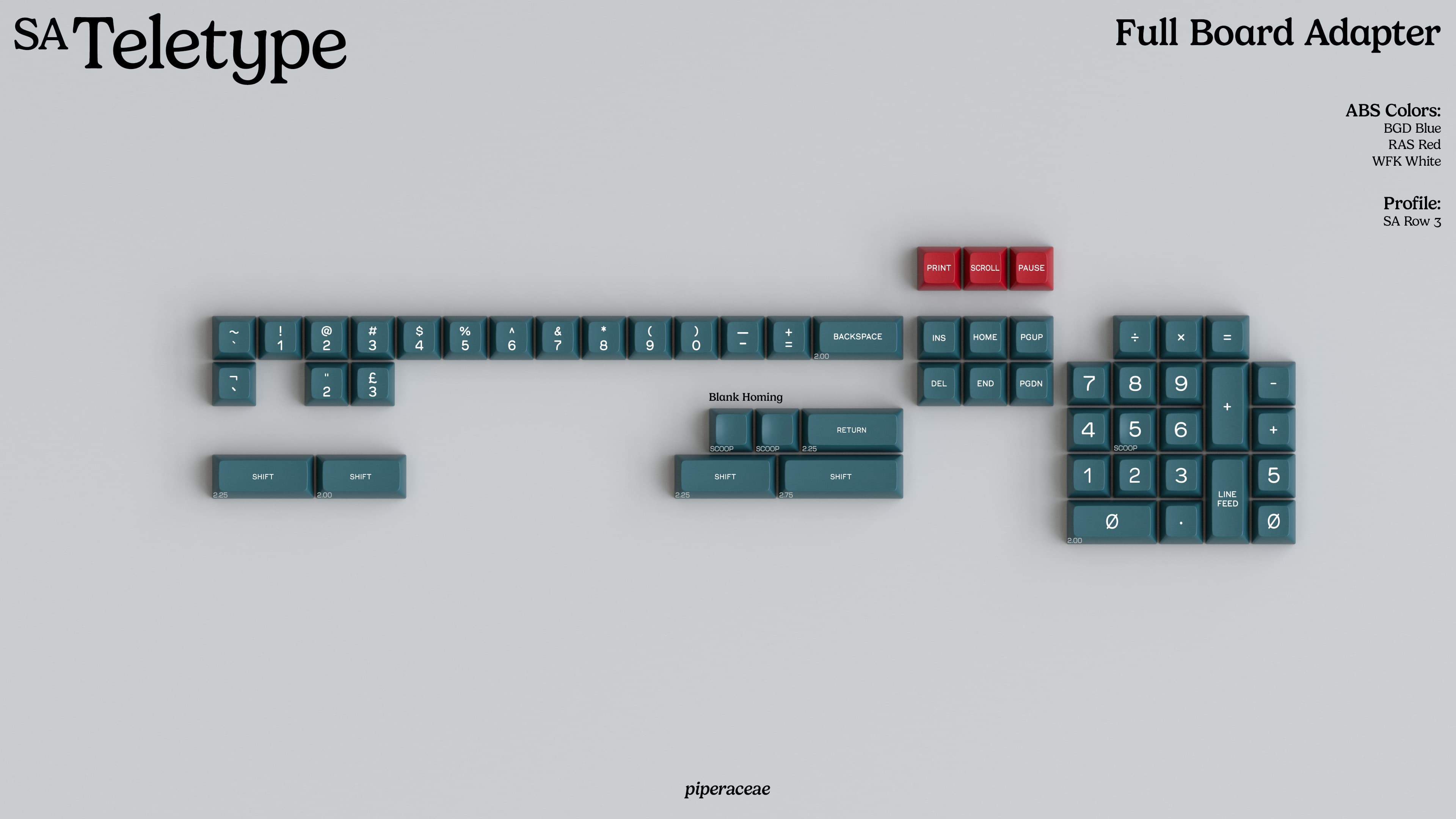 SA Teletype | 40s oriented Uniform SA R3 image 3