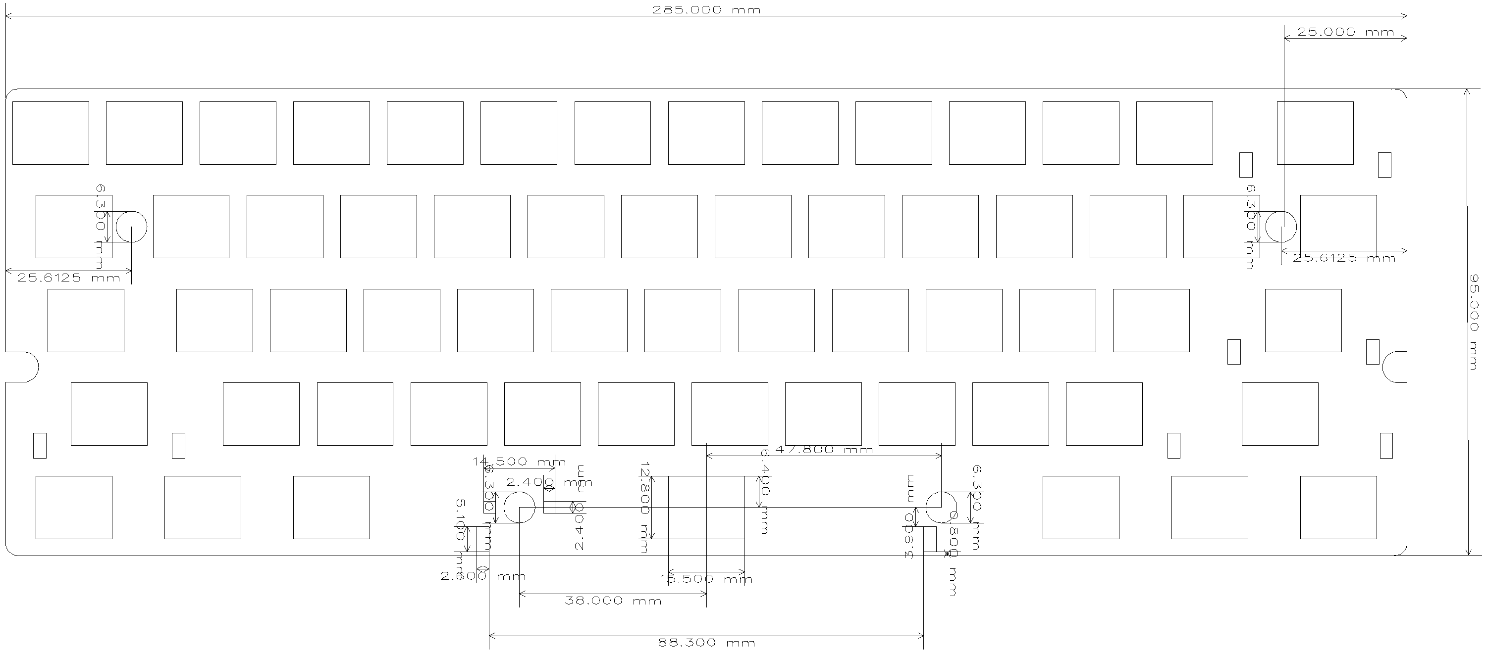 ALPS Apple Extended Keyboard 60% Steel Plates - All orders shipped!