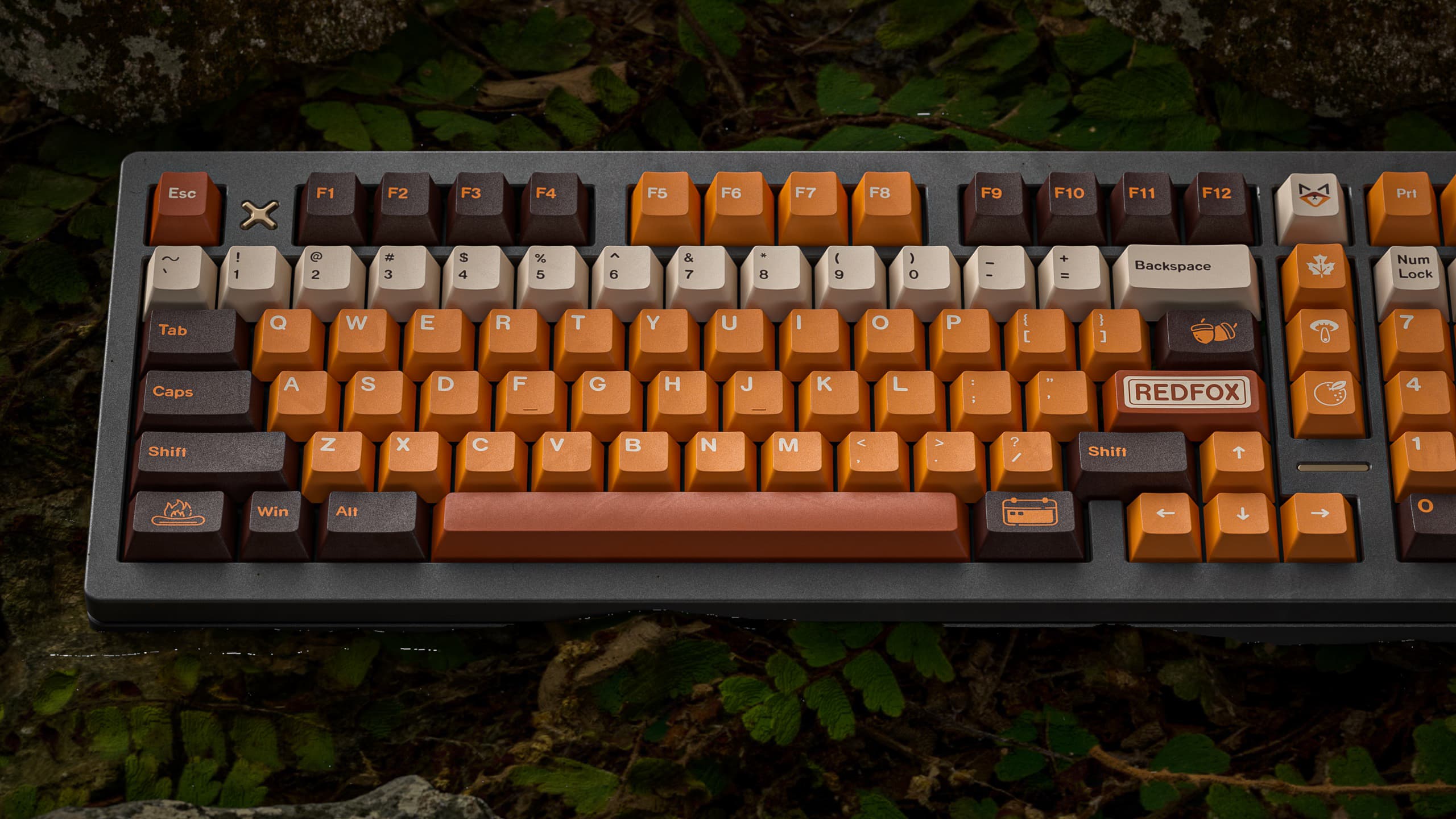 ALOHAKB RED FOX Keycaps All In One Set image 9