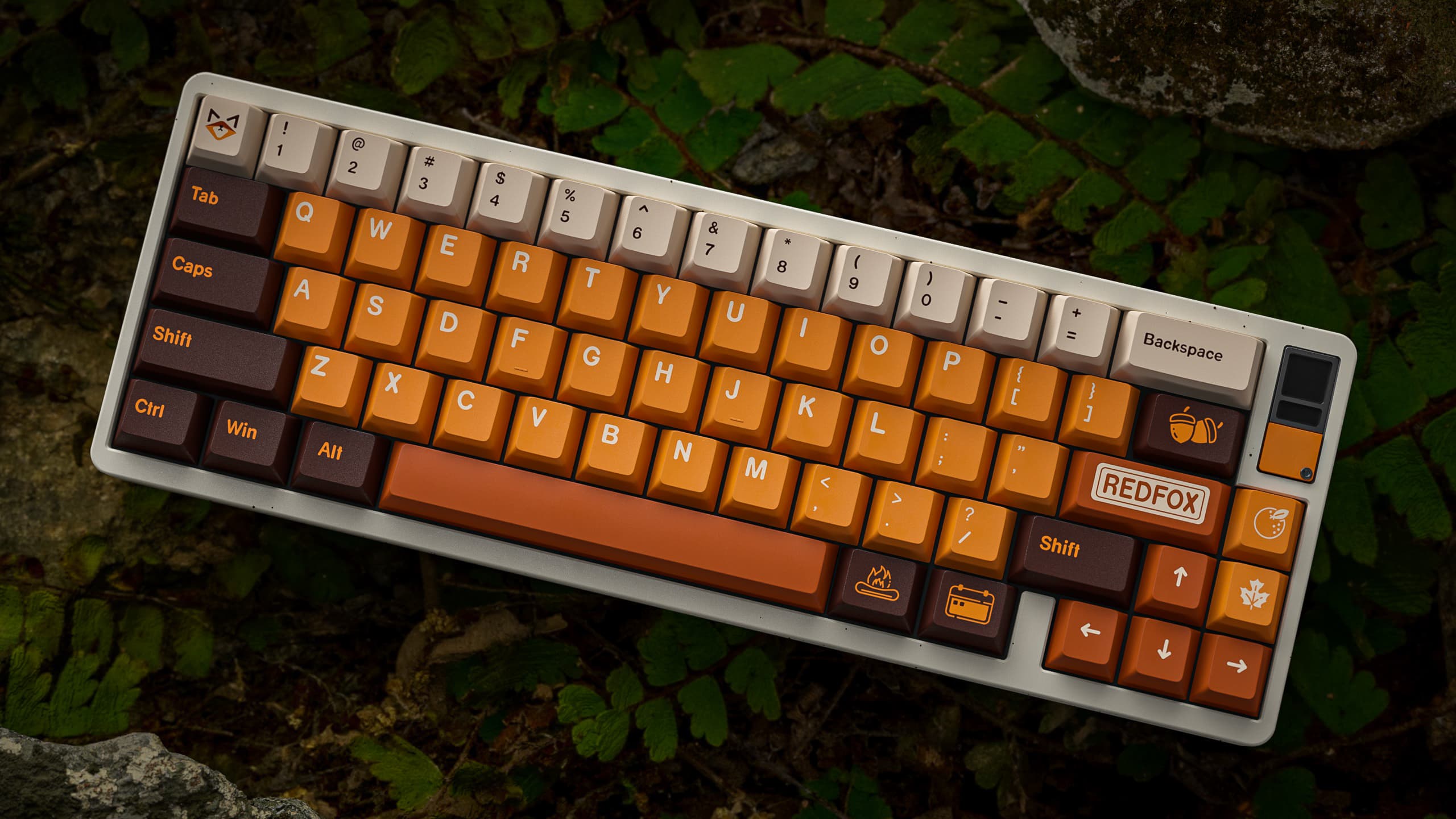 ALOHAKB RED FOX Keycaps All In One Set image 10
