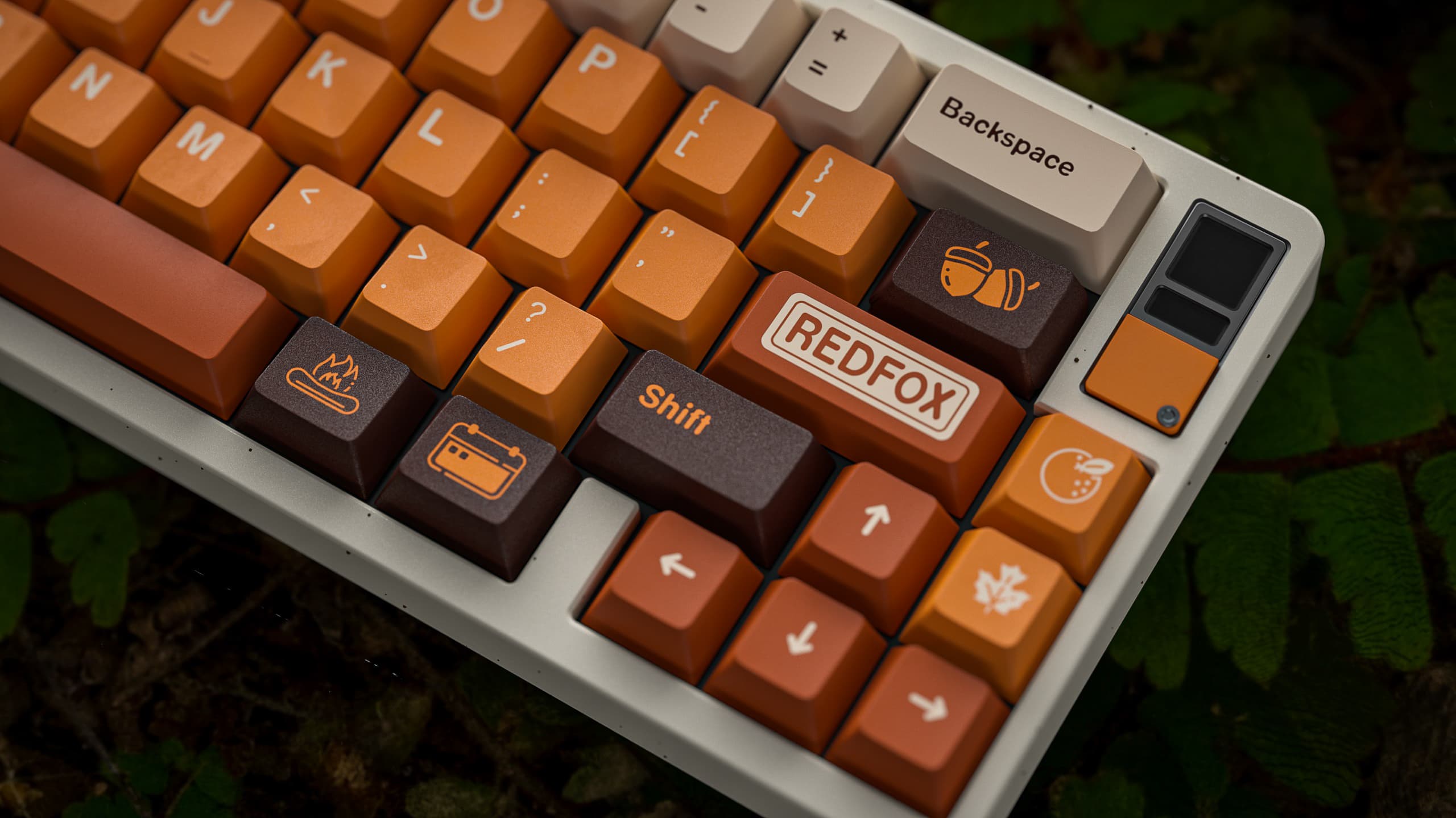 ALOHAKB RED FOX Keycaps All In One Set image 11
