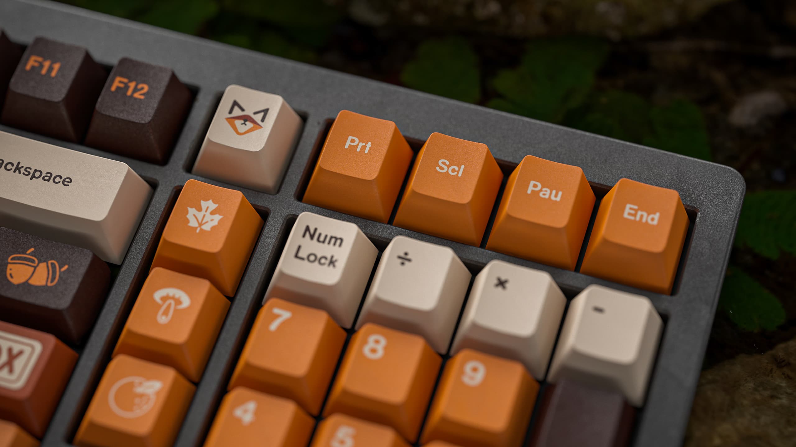 ALOHAKB RED FOX Keycaps All In One Set image 8