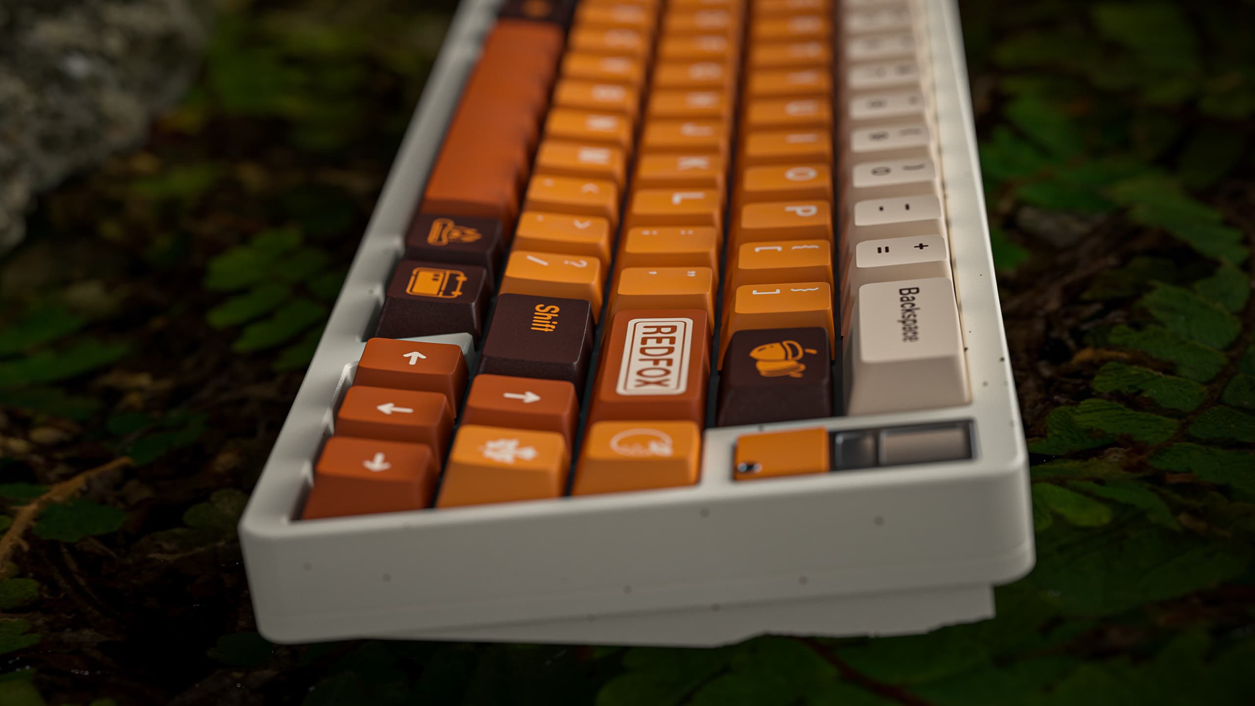 ALOHAKB RED FOX Keycaps All In One Set image 14
