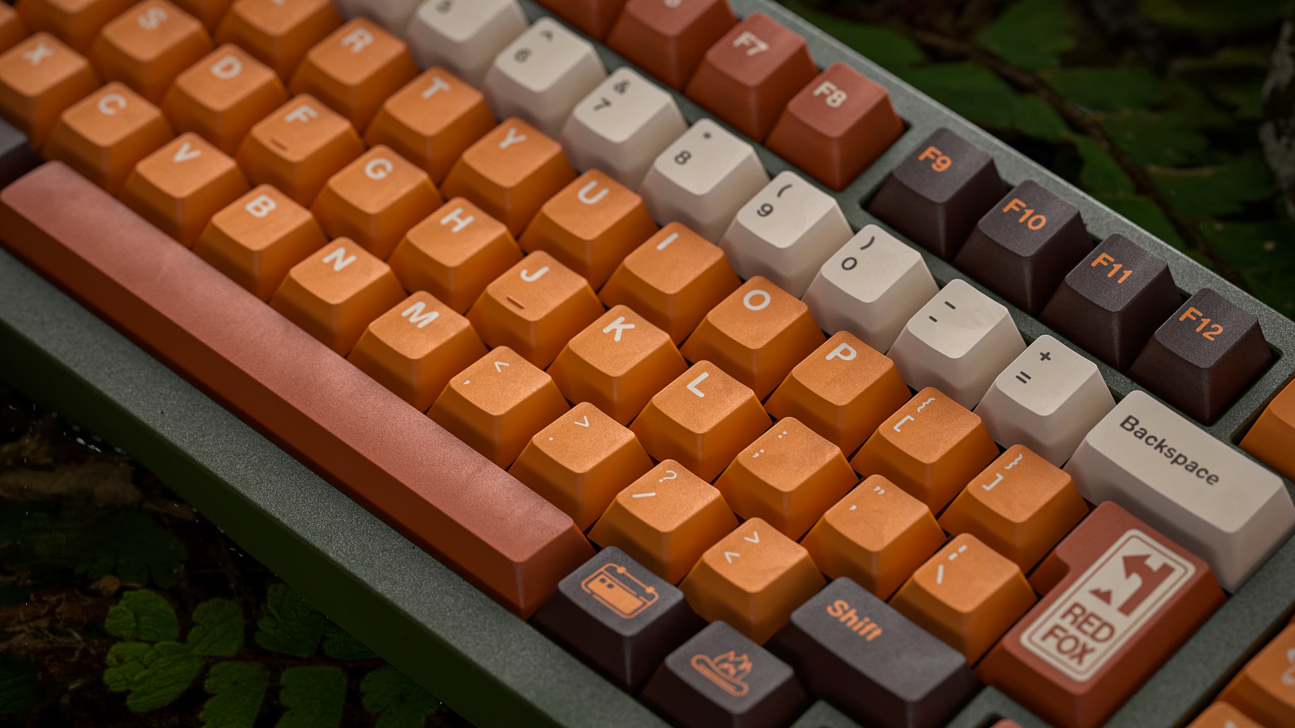 ALOHAKB RED FOX Keycaps All In One Set image 18