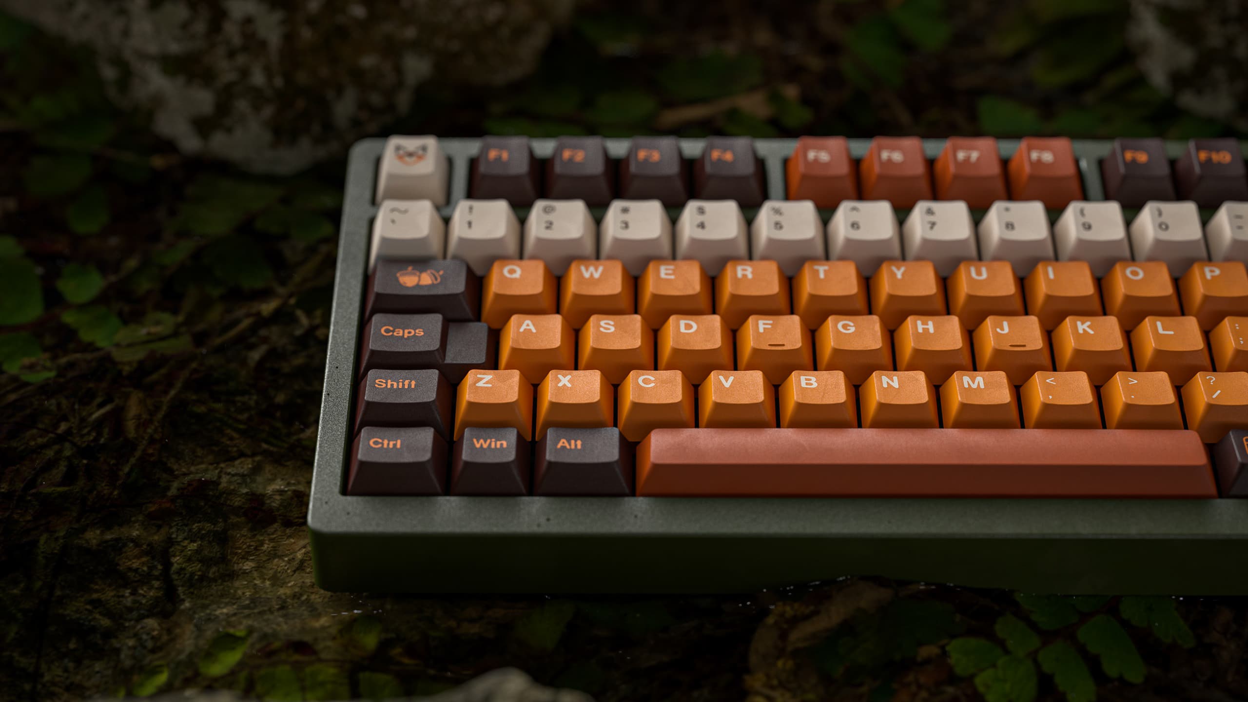 ALOHAKB RED FOX Keycaps All In One Set image 22